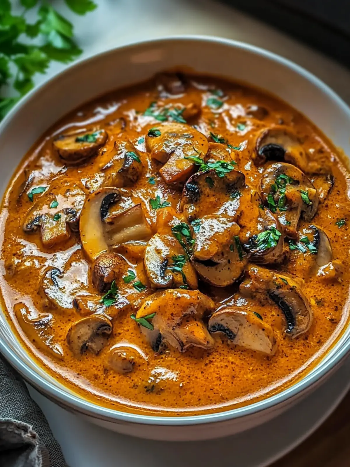 Creamy Hungarian Mushroom Paprikash: Comfort Food Paradise 5 Hungarian Mushroom Paprikash