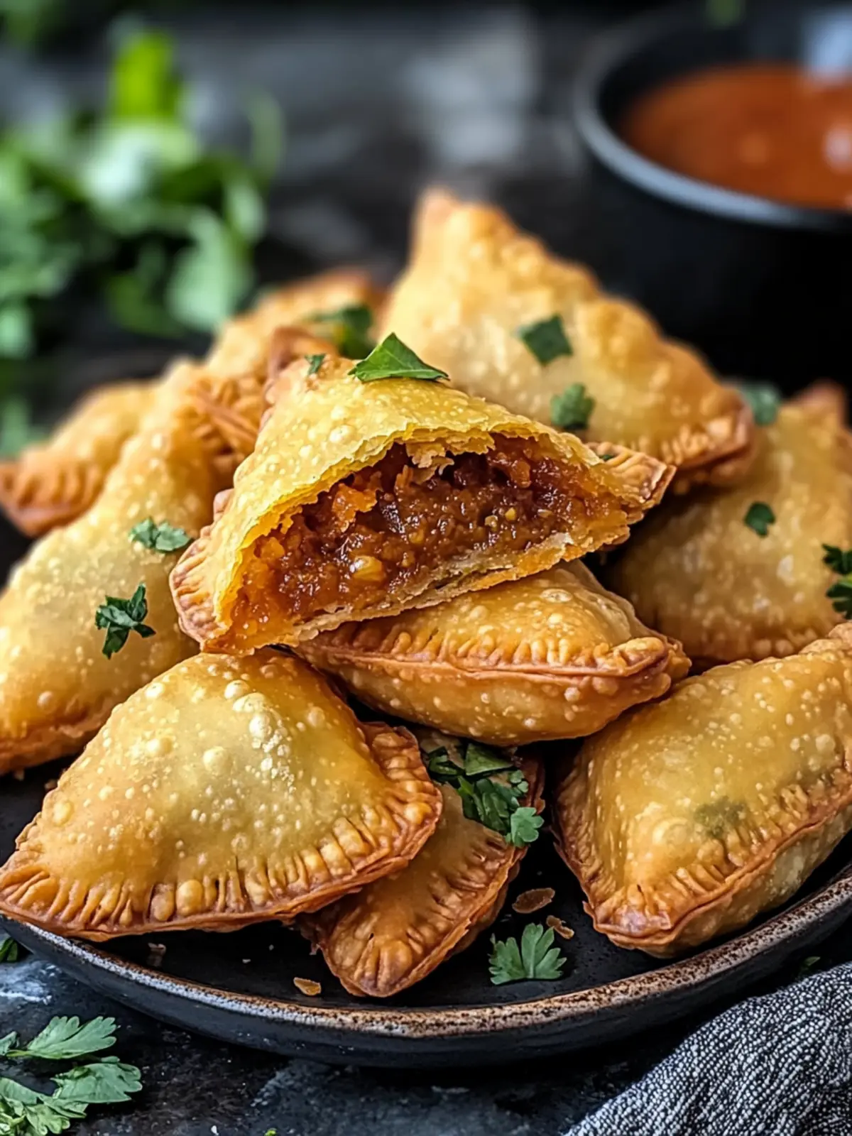 Crispy Indian Samosas with Flavorful Vegetable Filling 3 Crispy Indian Samosas