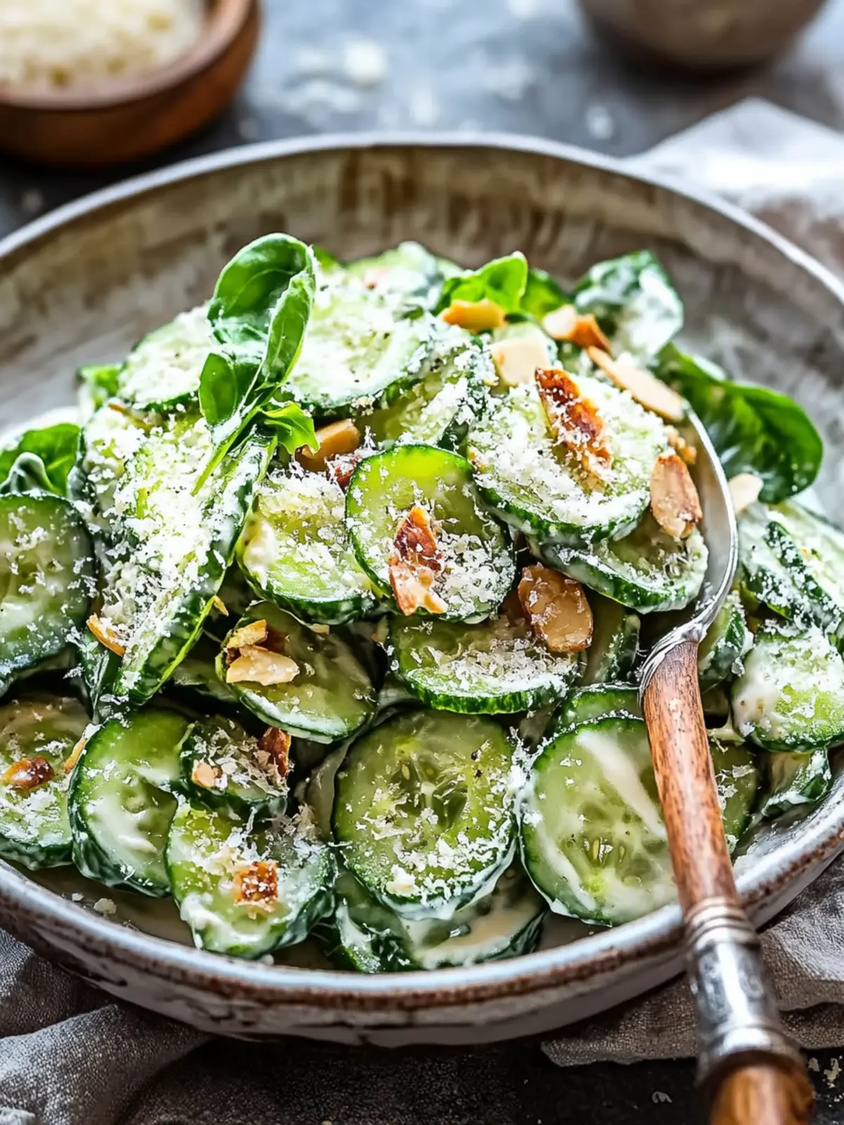 Crispy Cucumber Caesar Salad: A Refreshing Take You’ll Love 4 Cucumber Caesar Salad