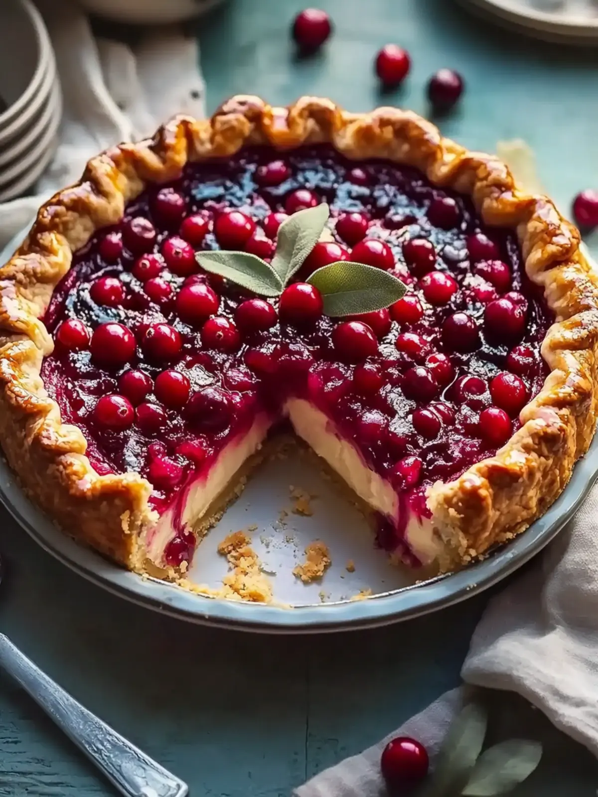 Cranberry-Topped Raised Pie: Your Festive Holiday Showstopper 4 Cranberry-Topped Raised Pie