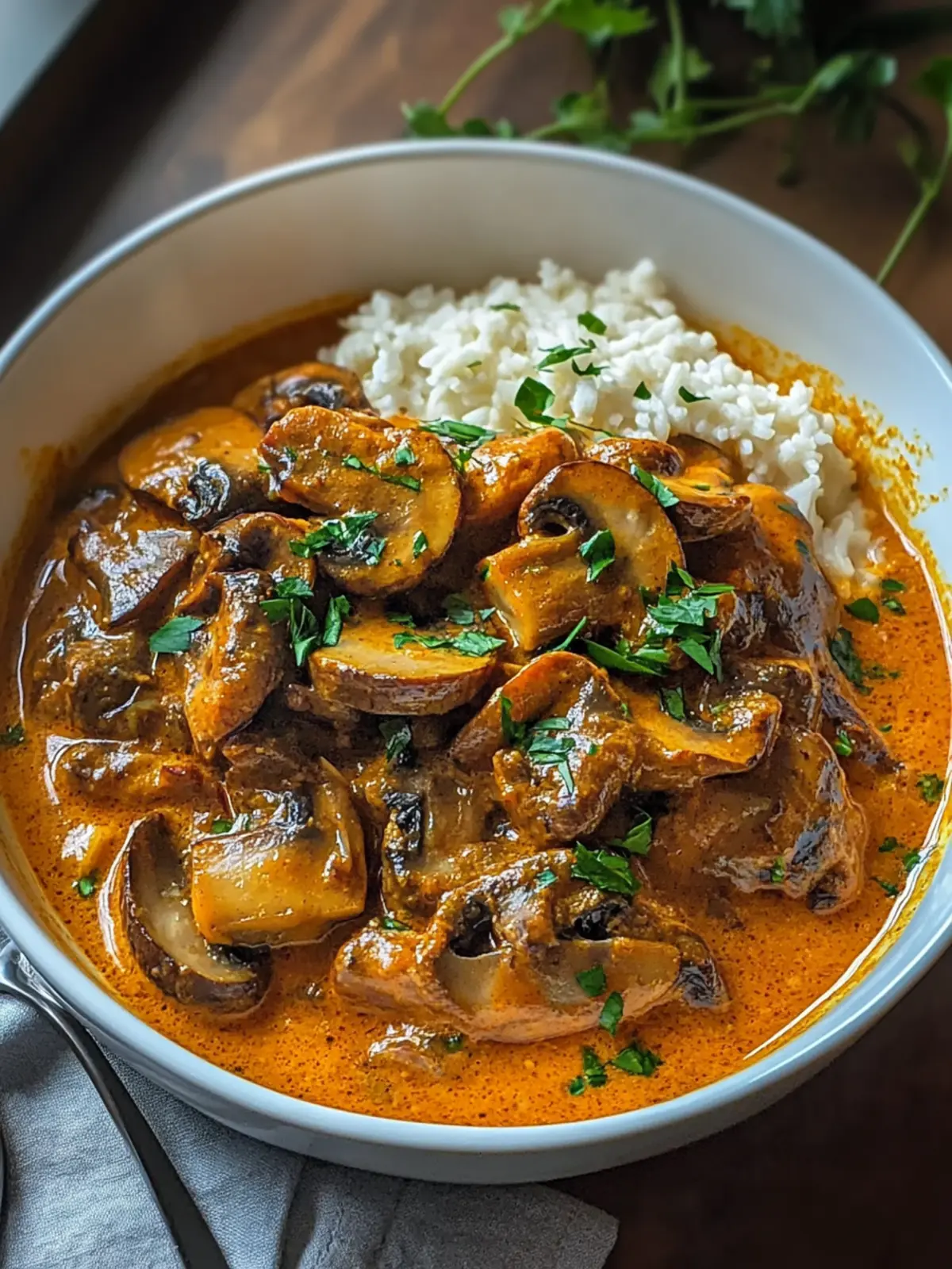Creamy Hungarian Mushroom Paprikash: Comfort Food Paradise 3 Hungarian Mushroom Paprikash