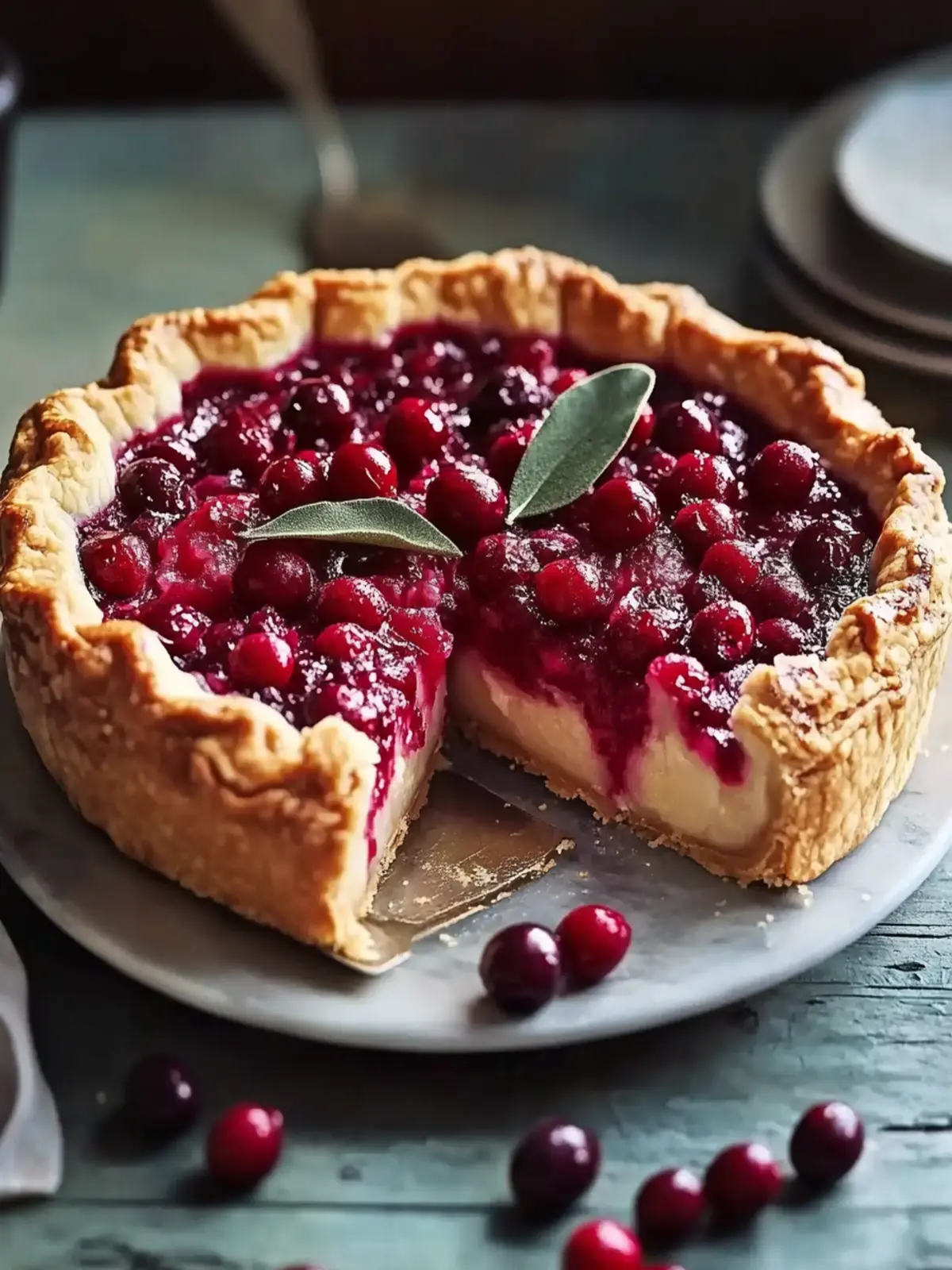 Cranberry-Topped Raised Pie: Your Festive Holiday Showstopper 5 Cranberry-Topped Raised Pie