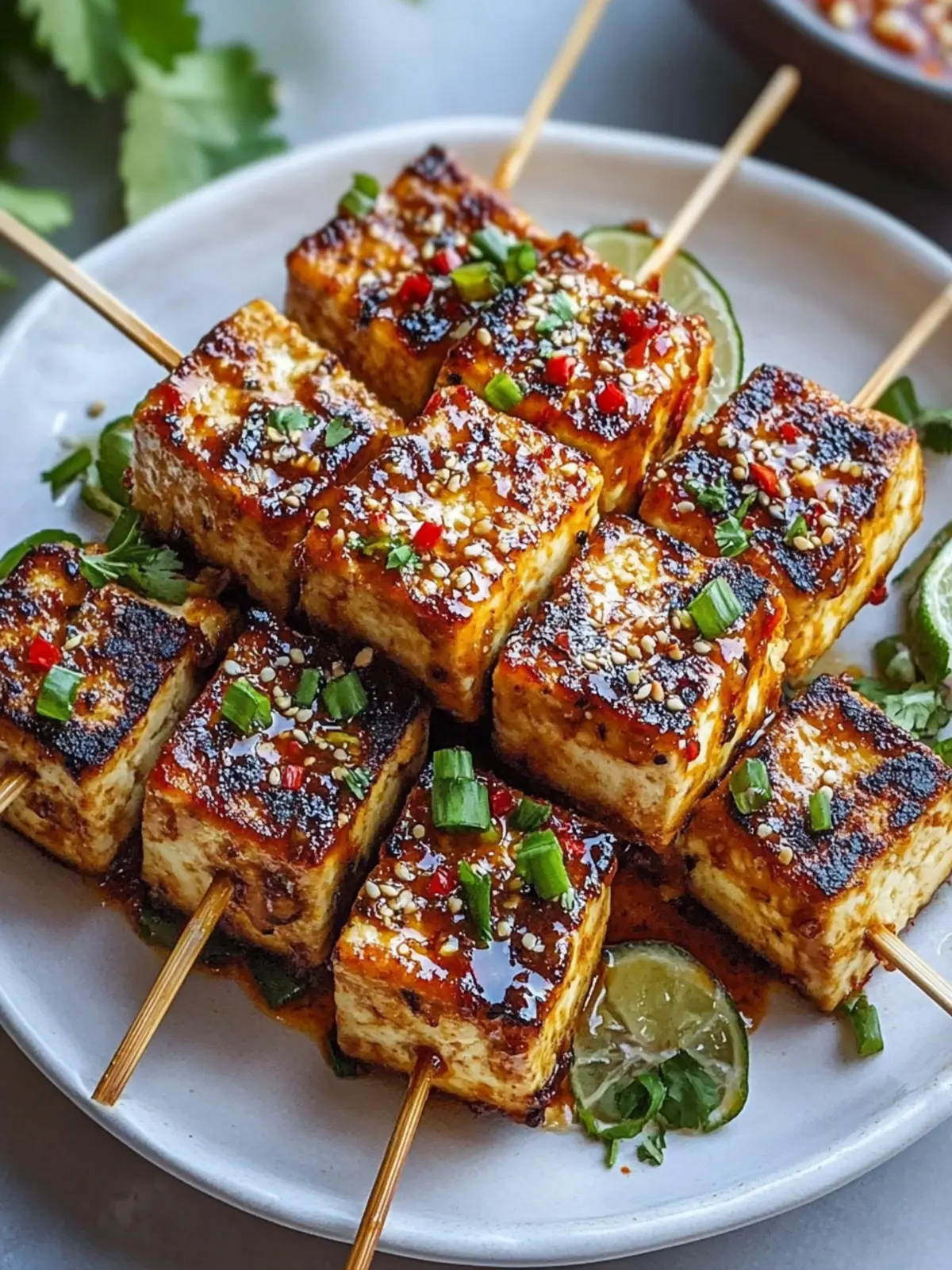Irresistible Sweet Chili Tofu Satay Bites for Any Gathering 4 Sweet Chili Tofu Satay Bites