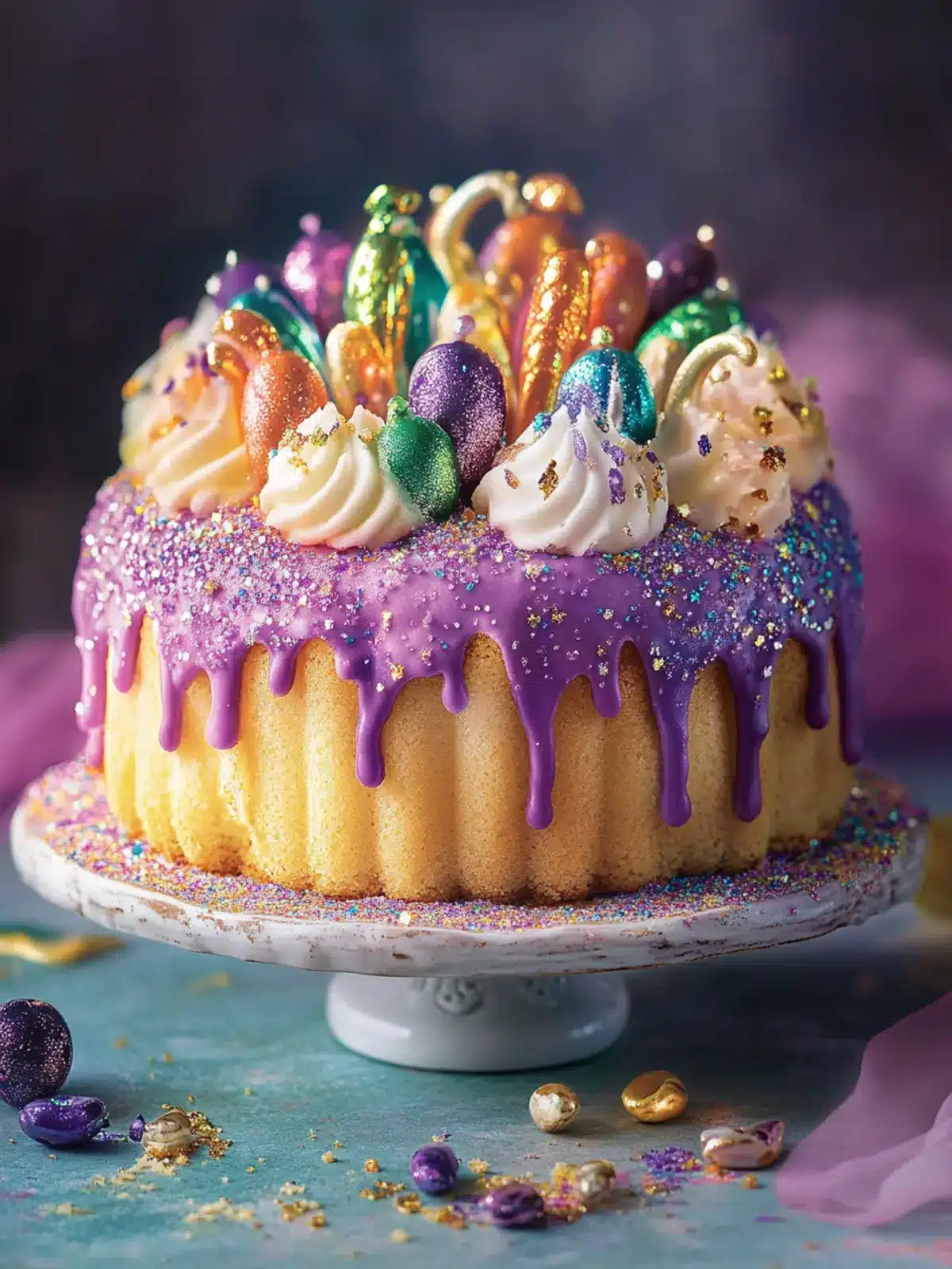 Irresistible Hurricane King Cake to Celebrate Mardi Gras 5 Hurricane King Cake