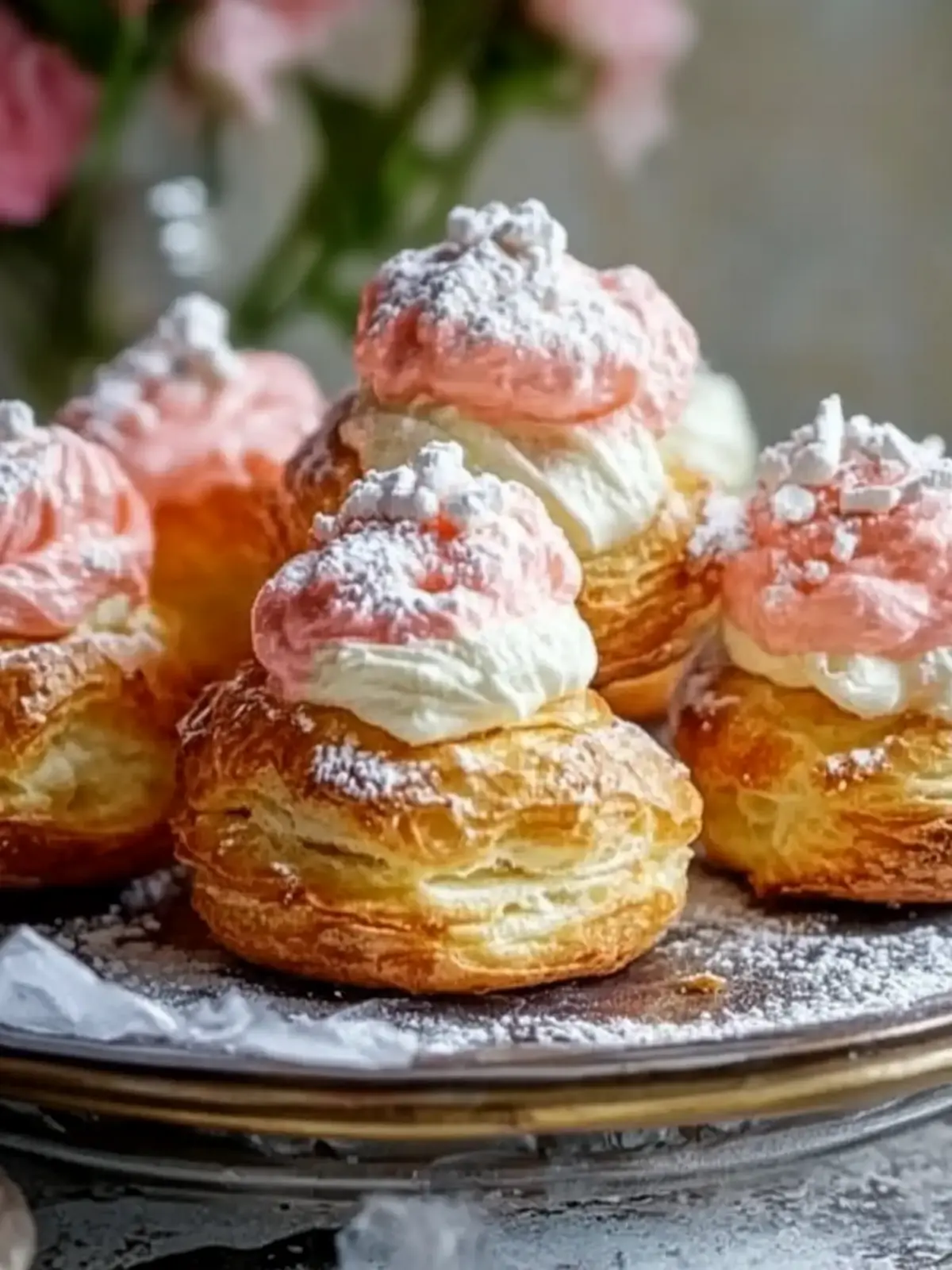 Delicious Rhubarb Cream Puffs: A Whimsical Spring Delight 5 Rhubarb Cream Puffs