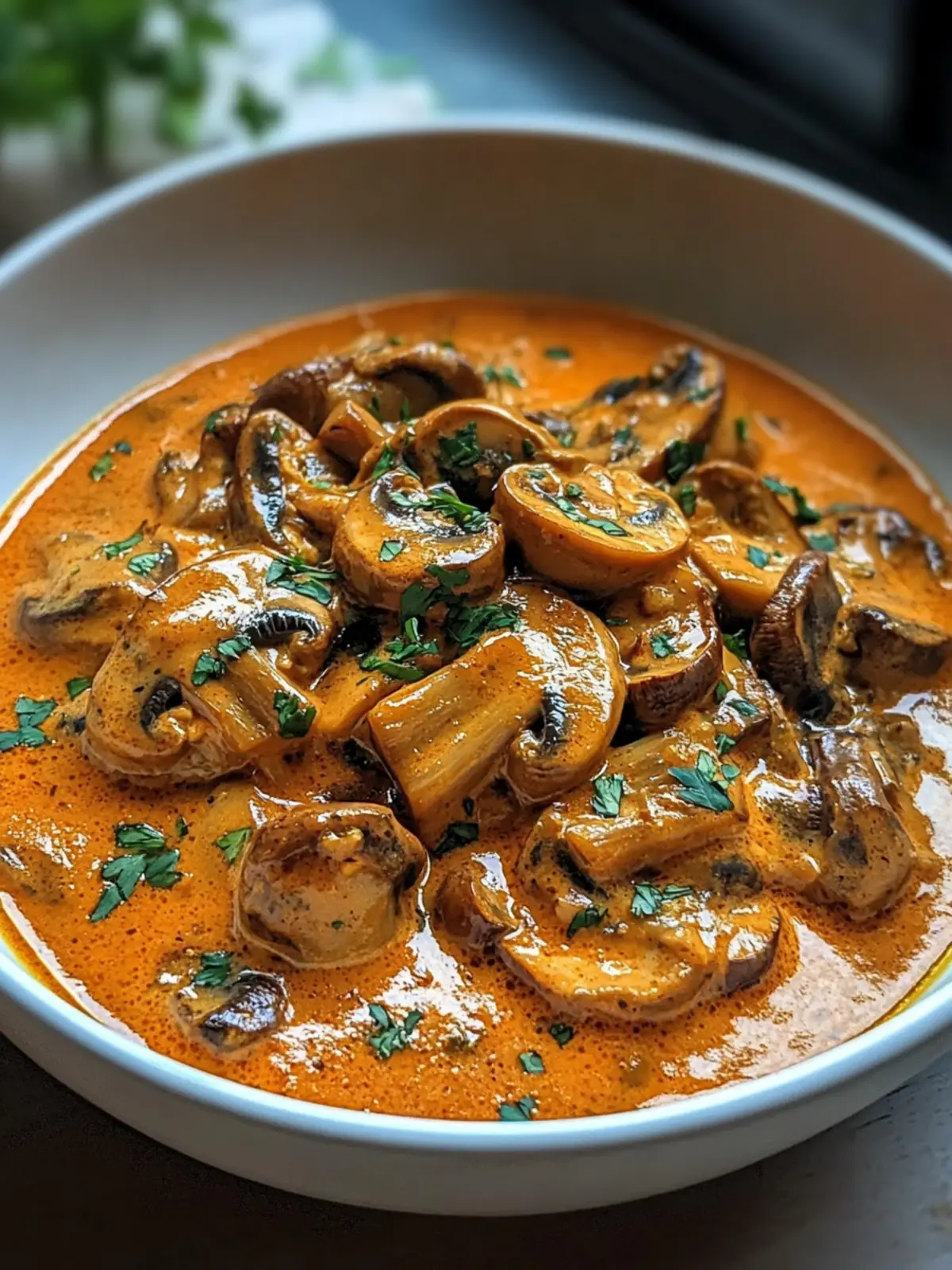 Creamy Hungarian Mushroom Paprikash: Comfort Food Paradise 2 Hungarian Mushroom Paprikash
