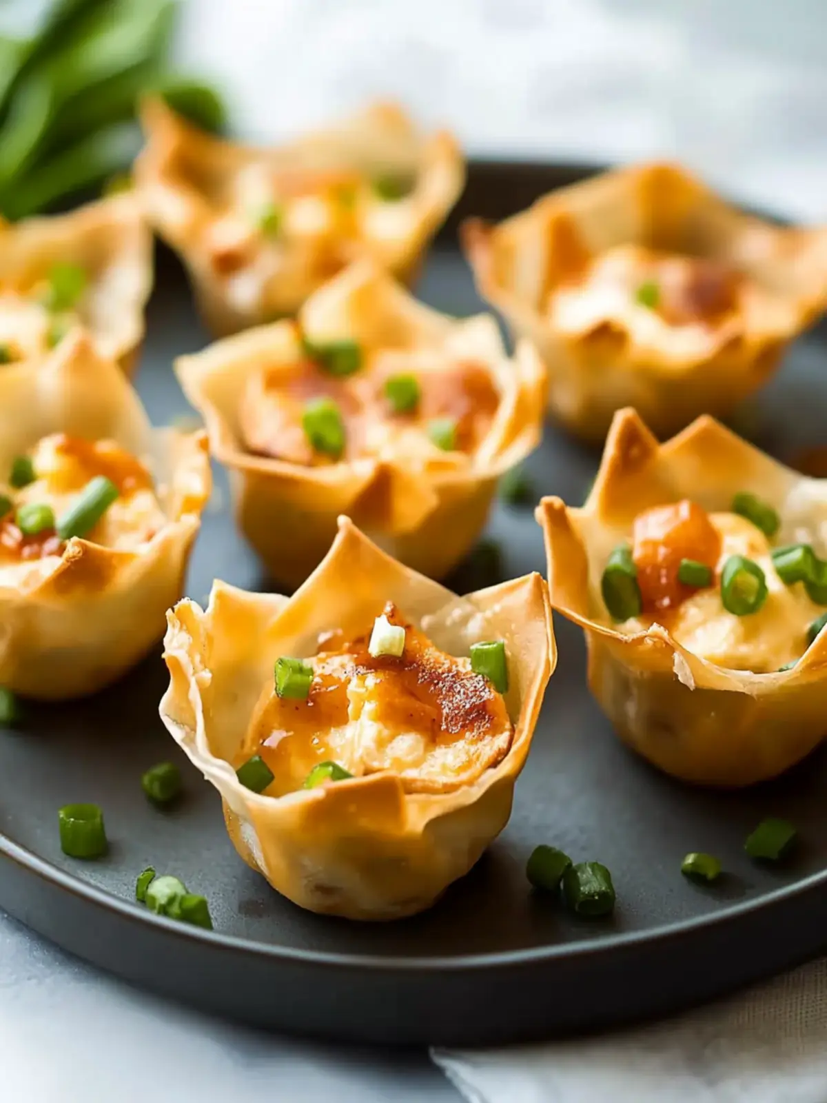 Savory Creole Cream Cheese Wonton Cups for Your Next Gathering 3 Creole Cream Cheese Wonton Cups