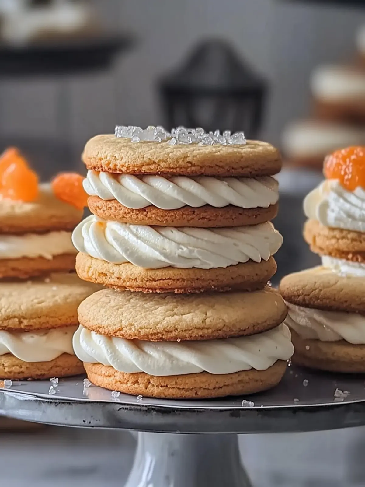 Buttercream Cookie Sandwiches
