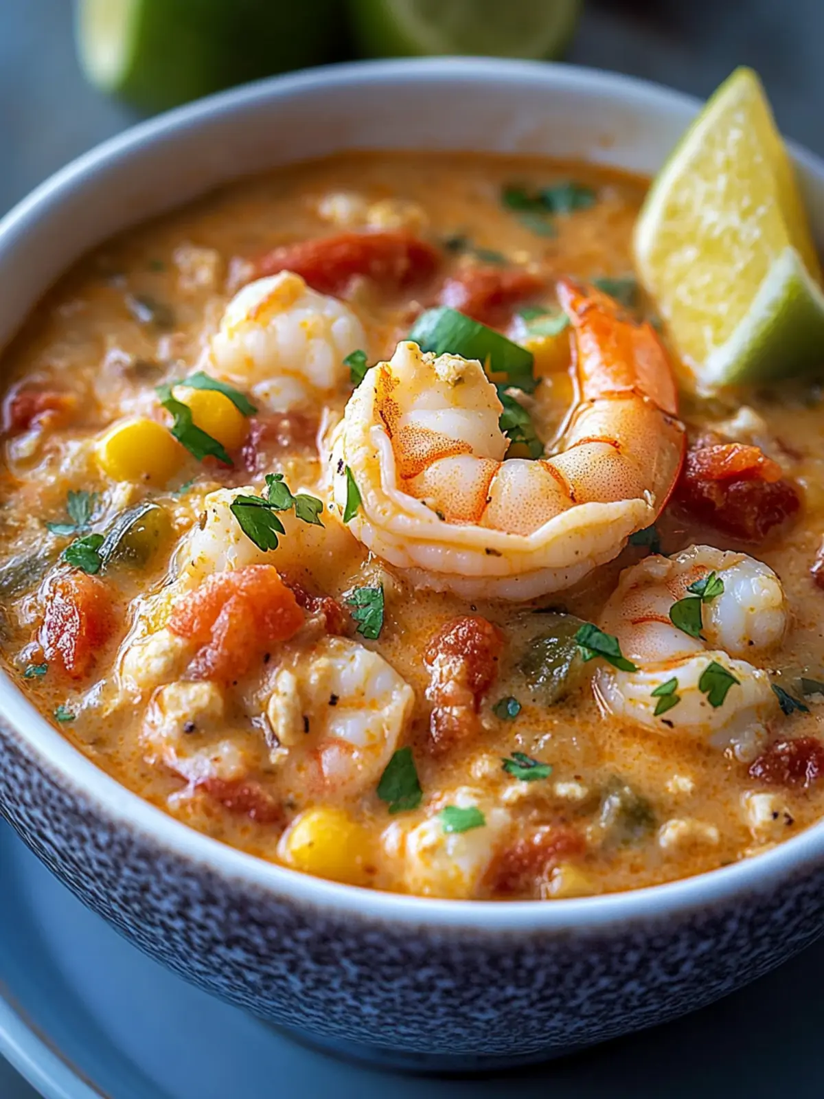 Creamy Seafood and Shrimp Chili
