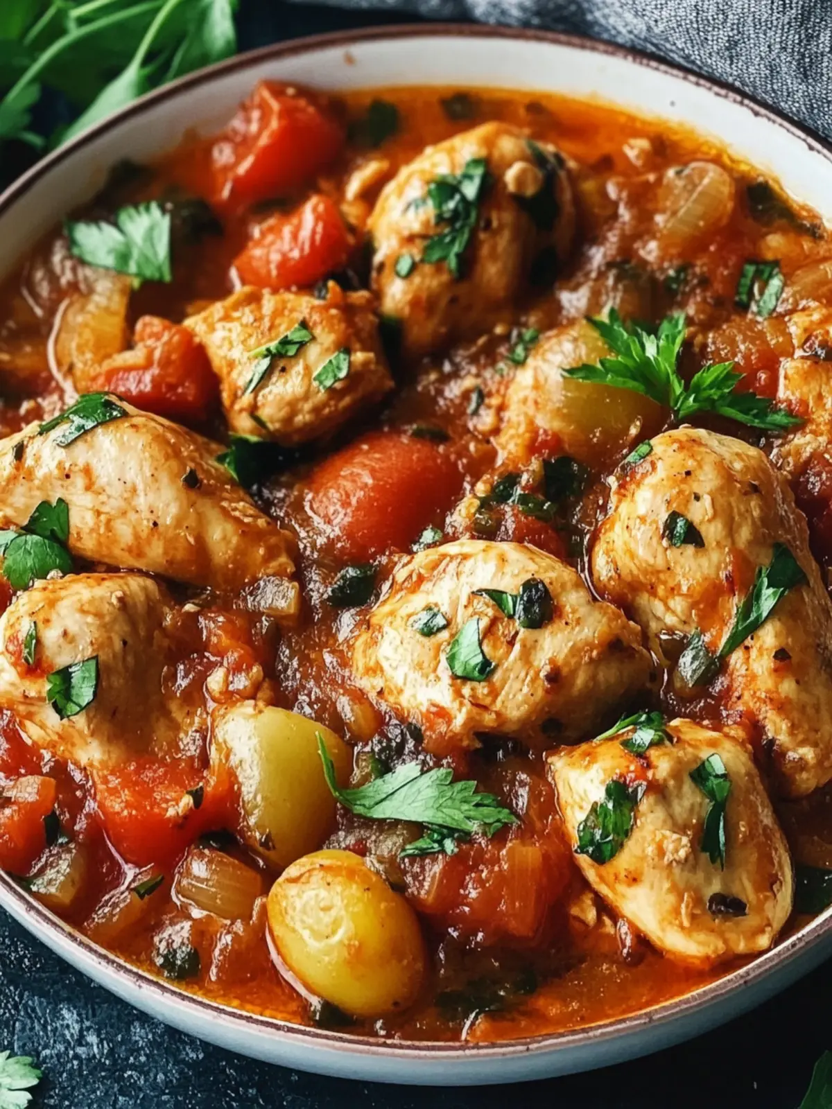 Savor Chicken Marengo: Your New One-Pot Comfort Classic 2 Savor Chicken Marengo