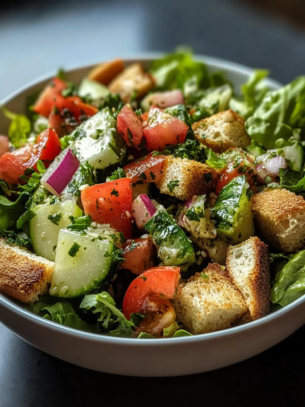 Delicious Fattoush Salad: Your Perfect Iftar Refreshment 3 Fattoush Salad