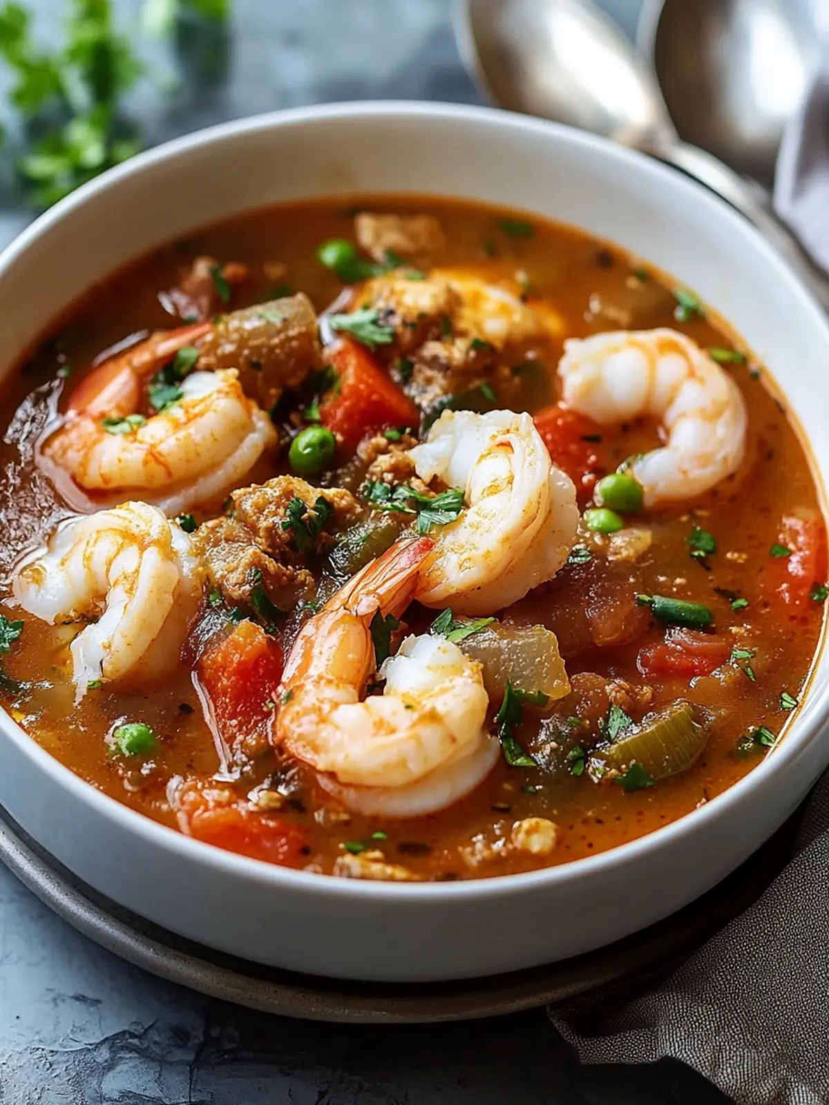 Delicious Creole Seafood Gumbo: A Cozy Night In 2 Creole Seafood Gumbo