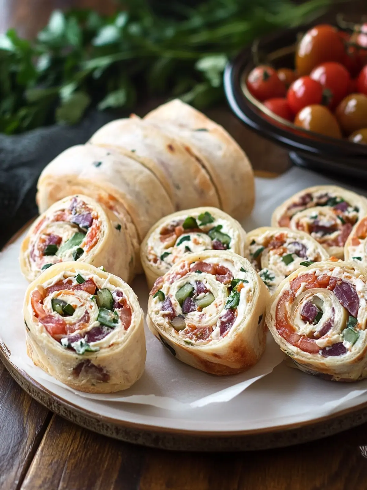 Muffuletta Cream Cheese Roll-Up: Easy Flavor-Packed Appetizer 5 Muffuletta Cream Cheese Roll-Up