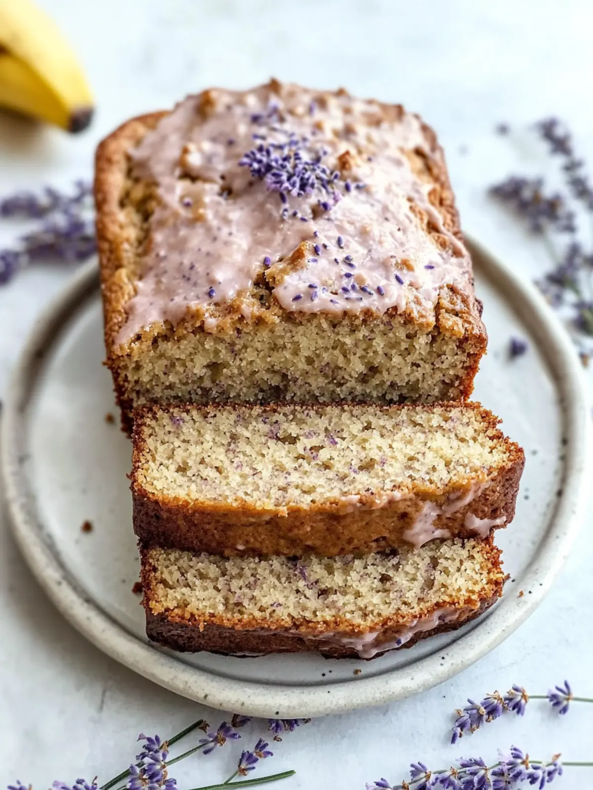 Lavender Banana Bread: A Floral Delight for Your Taste Buds 5 Lavender Banana Bread