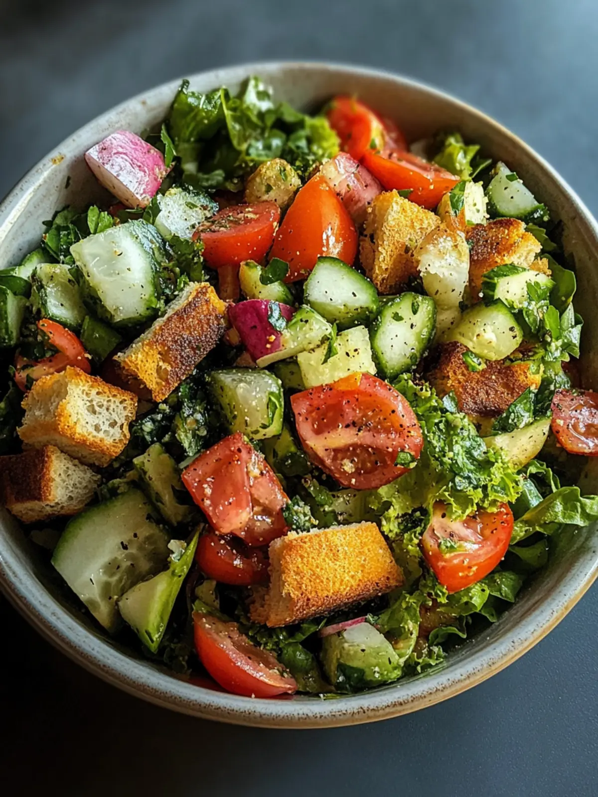 Delicious Fattoush Salad: Your Perfect Iftar Refreshment 4 Fattoush Salad