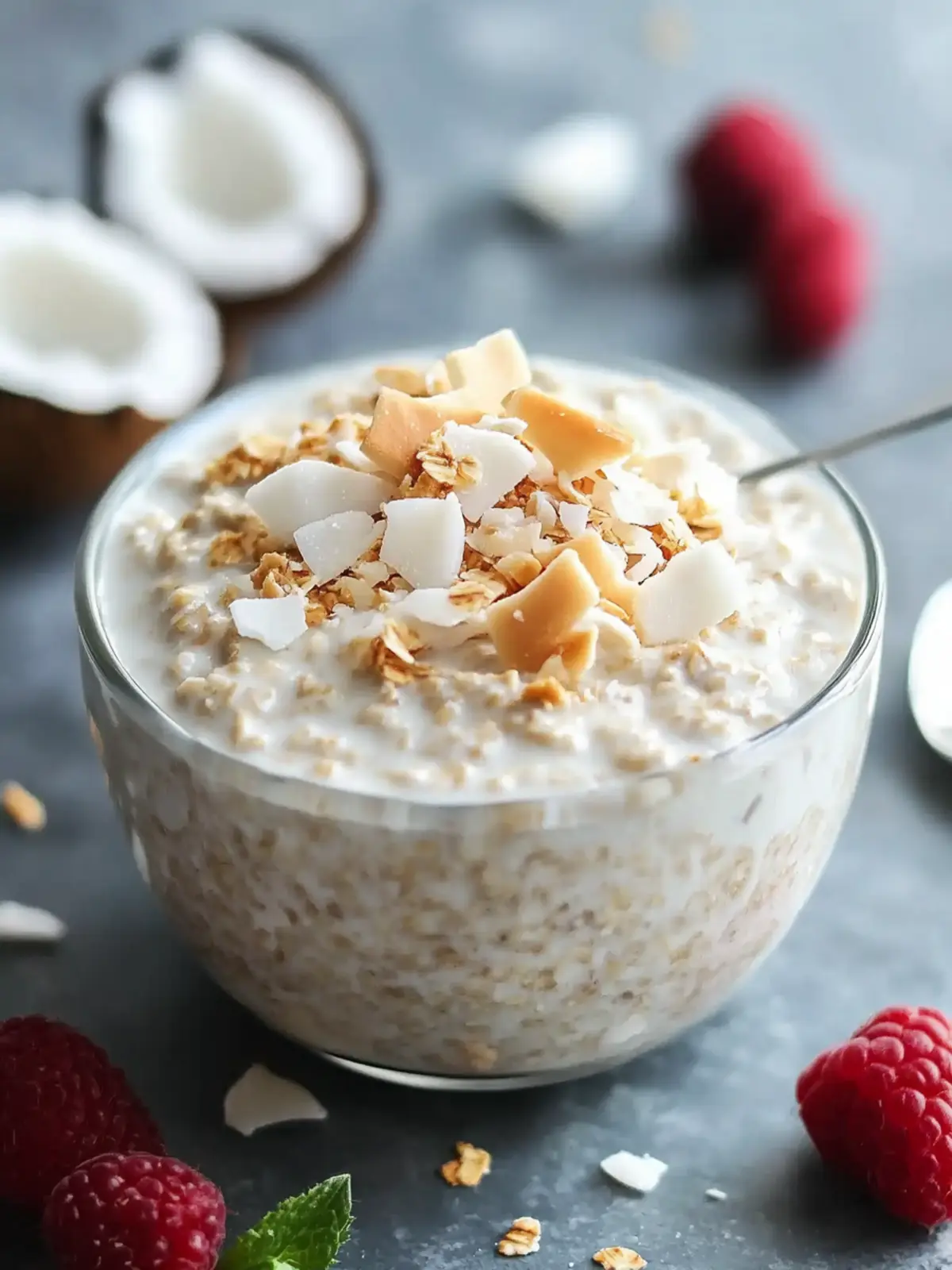 Coconut Cream Pie Overnight Oats for a Blissful Breakfast 5 Coconut Cream Pie Overnight Oats