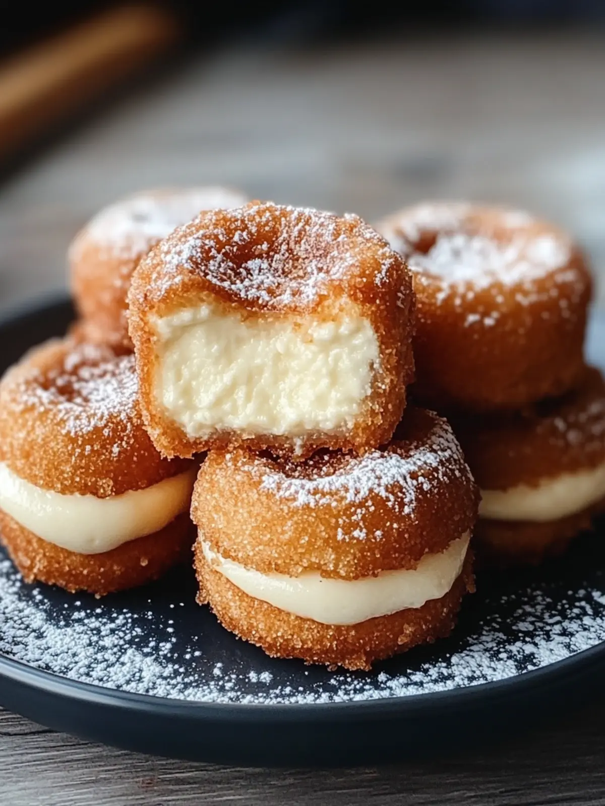 Churro Stuffed Cheesecake Bites: Your New Favorite Treat 3 Churro Stuffed Cheesecake Bites
