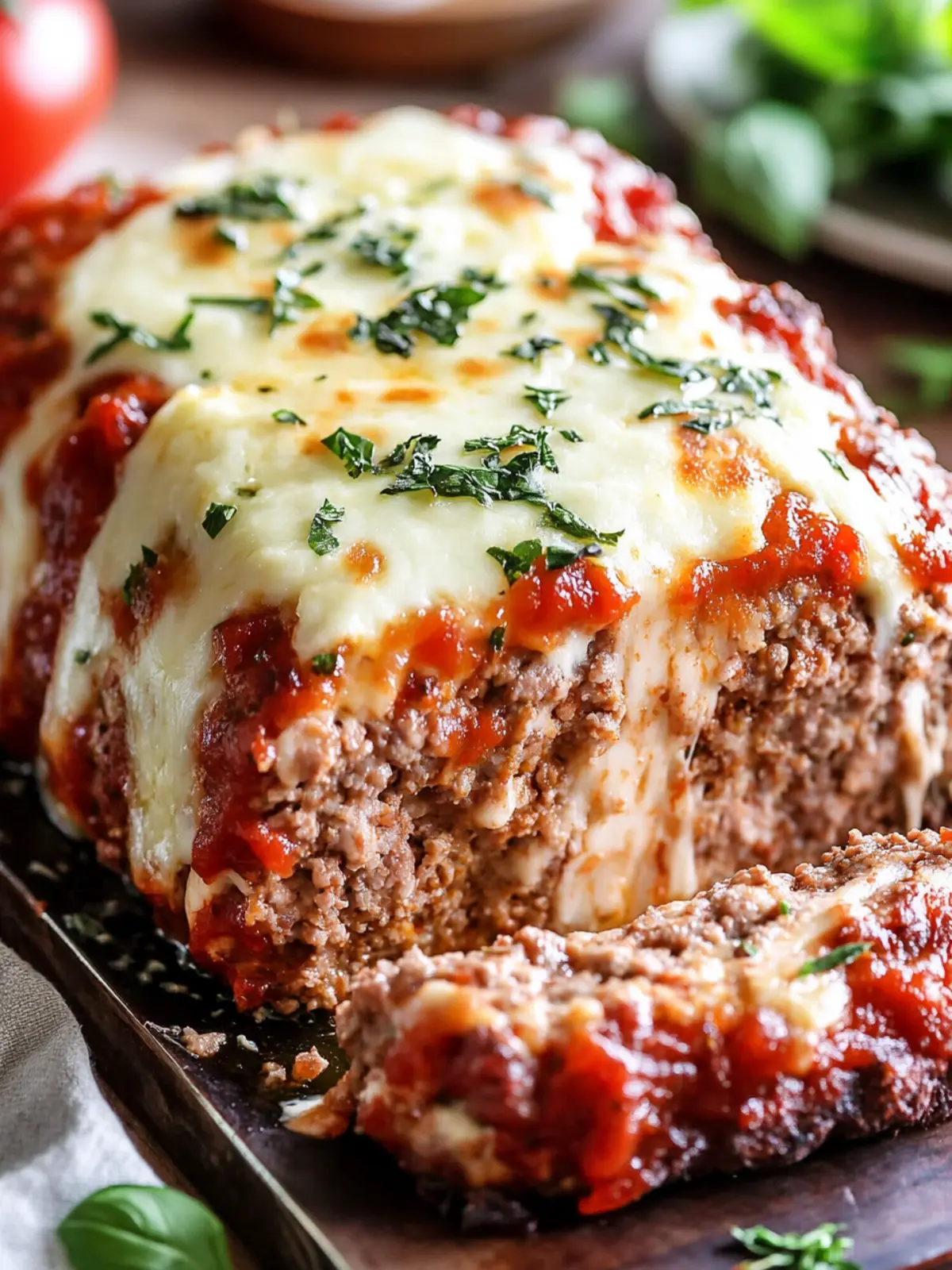 Irresistible Italian Meatloaf with Mozzarella That Delights! 5 Italian Meatloaf with Mozzarella