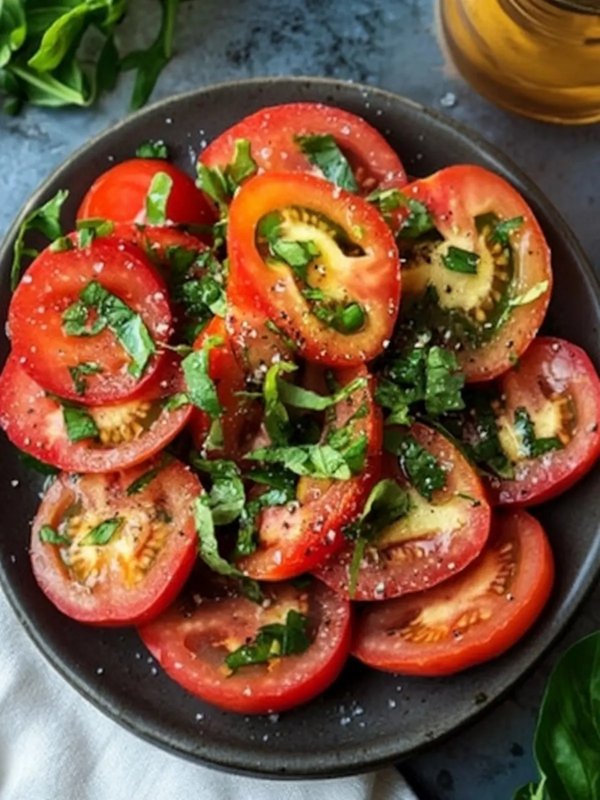Zesty Egyptian Tomato Salad Bursting with Fresh Herbs 2 Egyptian Tomato Salad