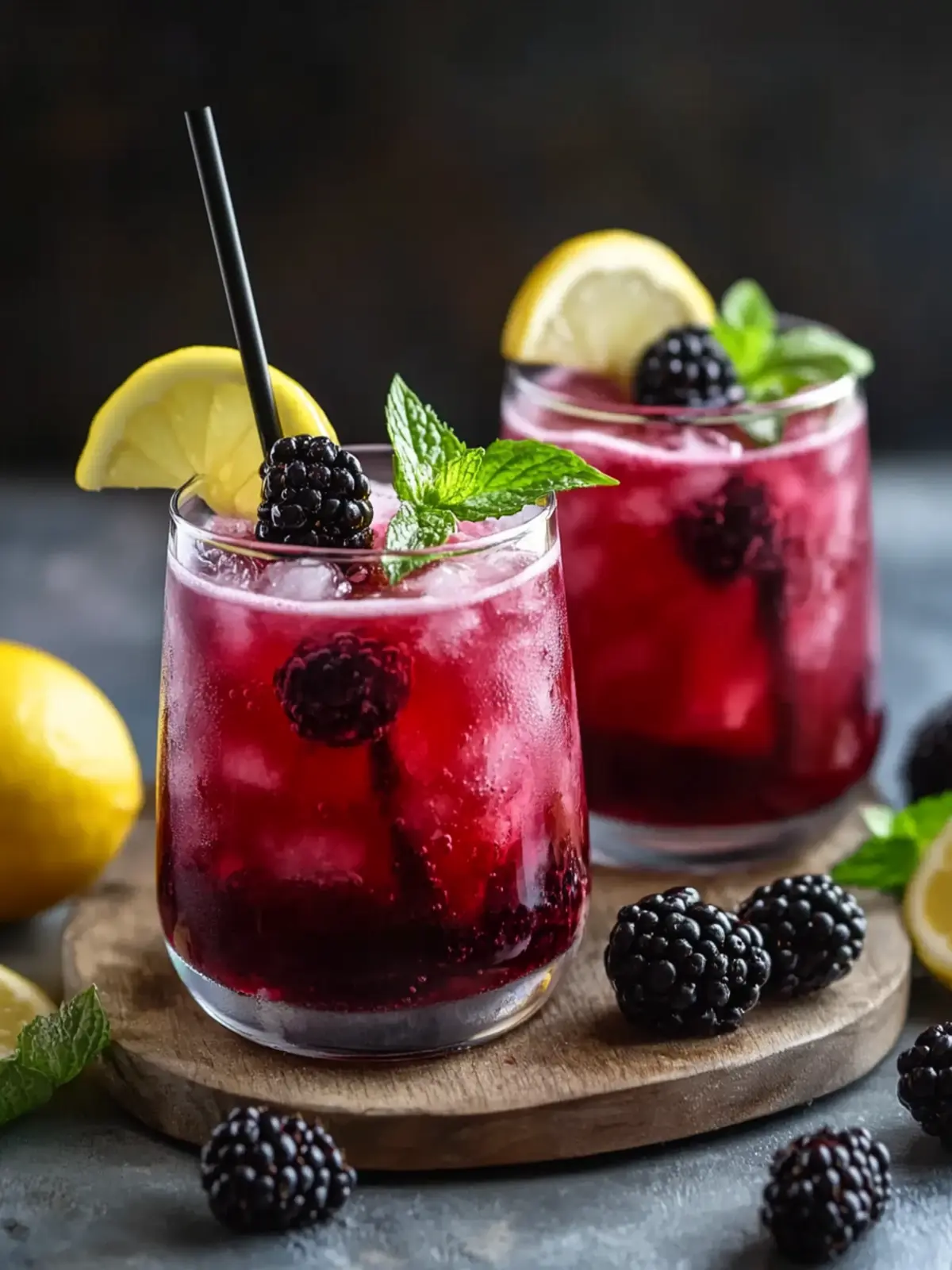 Refreshing Blackberry Lemon Mocktail for Instant Chill Vibes 2 Blackberry Lemon Mocktail