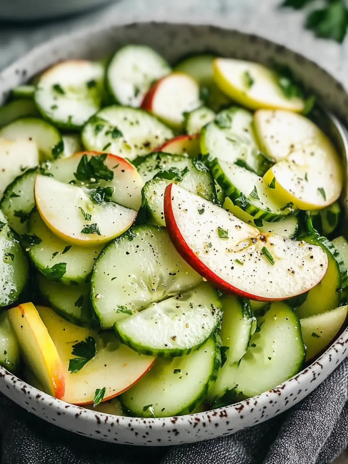 Apple Cucumber Salad