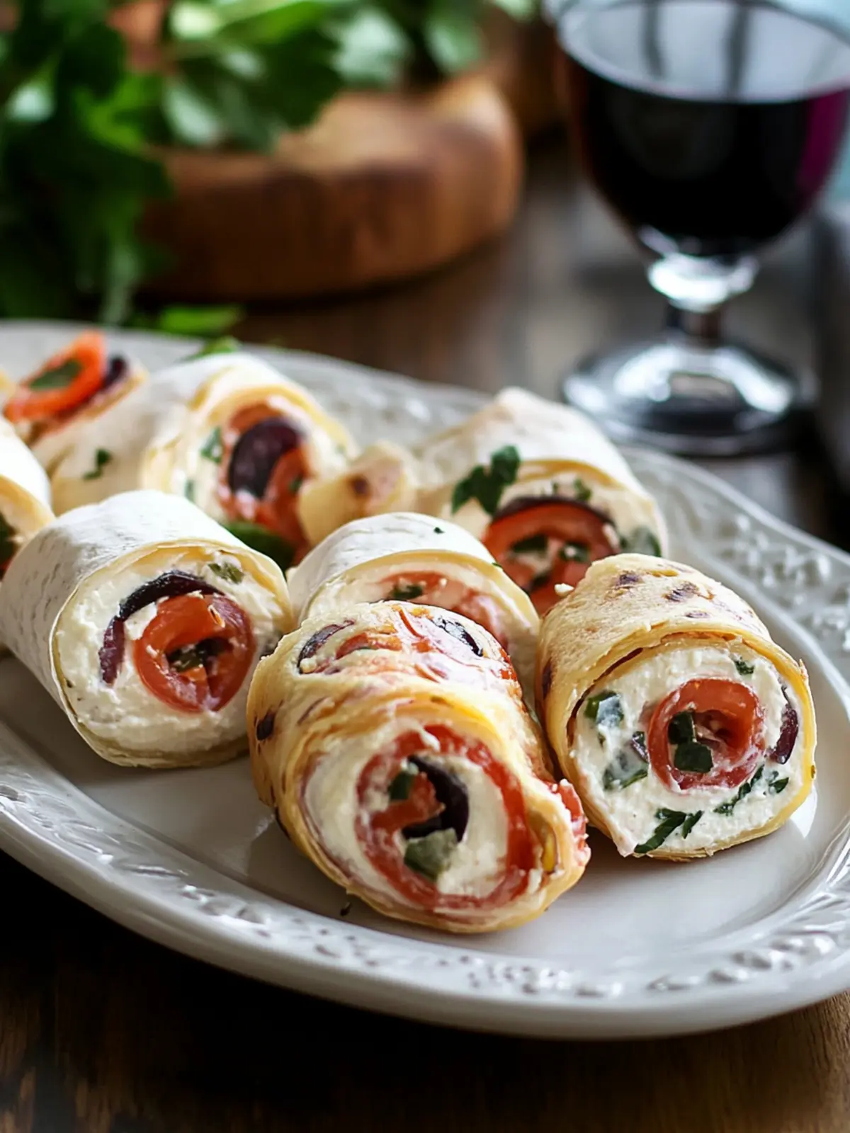 Muffuletta Cream Cheese Roll-Up: Easy Flavor-Packed Appetizer 4 Muffuletta Cream Cheese Roll-Up