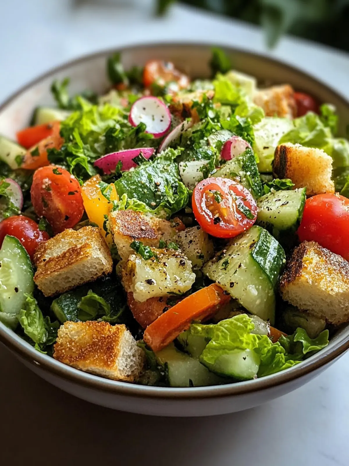 Delicious Fattoush Salad: Your Perfect Iftar Refreshment 5 Fattoush Salad