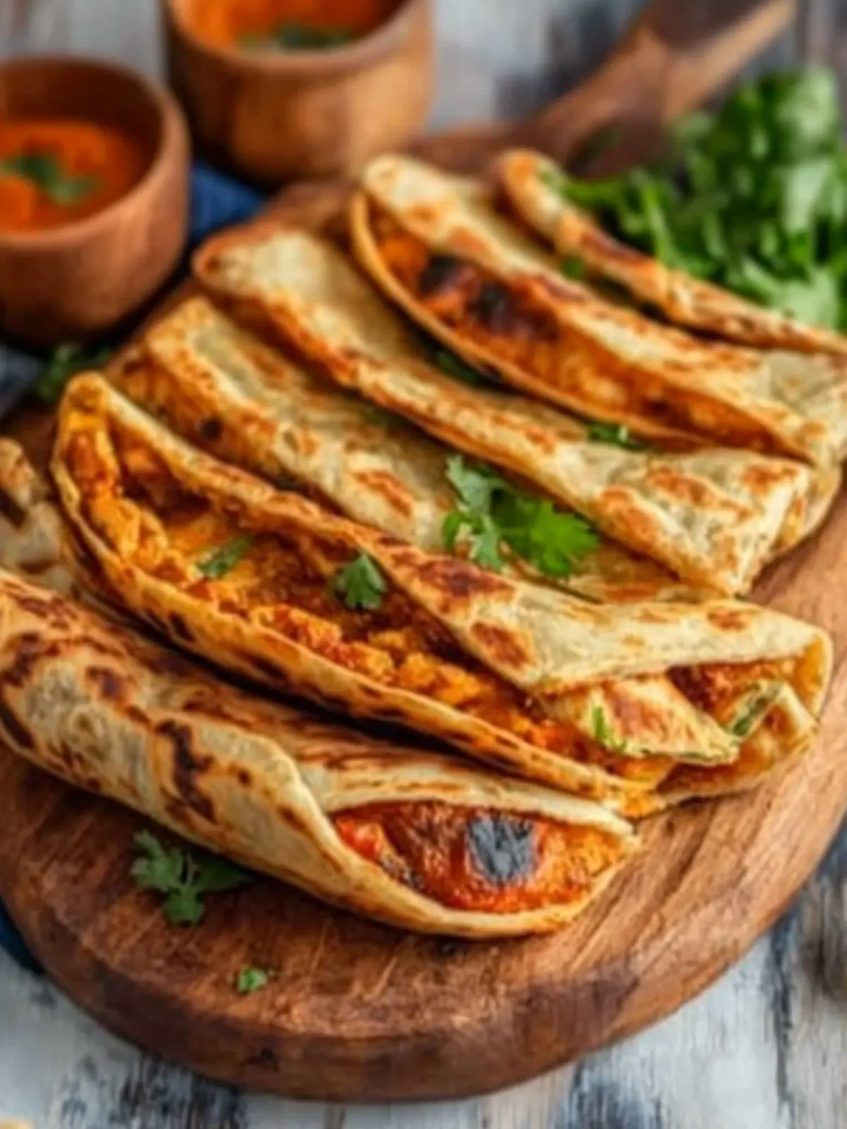 Irresistible Chicken Tikka Paratha Rolls Ready in Under an Hour 4 CHICKEN TIKKA PARATHA ROLLS