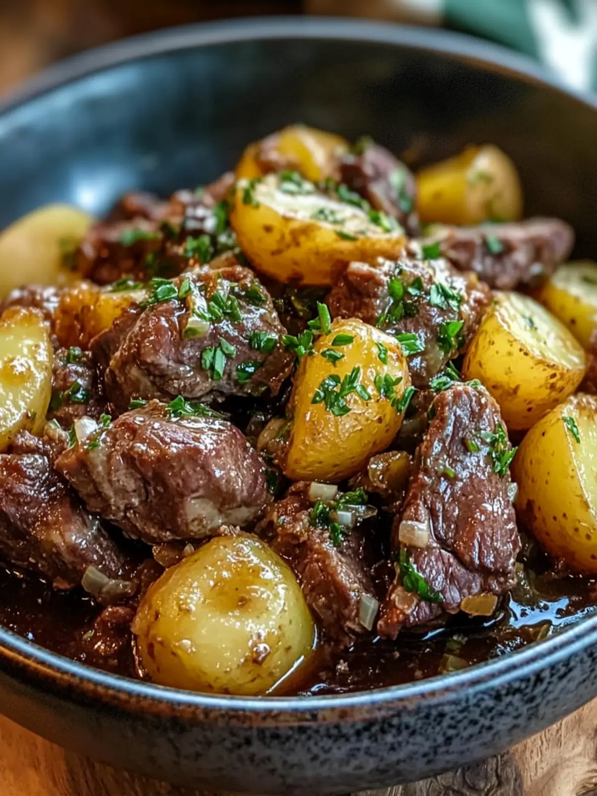 Slow Cooker Garlic Butter Beef with Potatoes for Cozy Nights 4 Slow Cooker Garlic Butter Beef with Potatoes