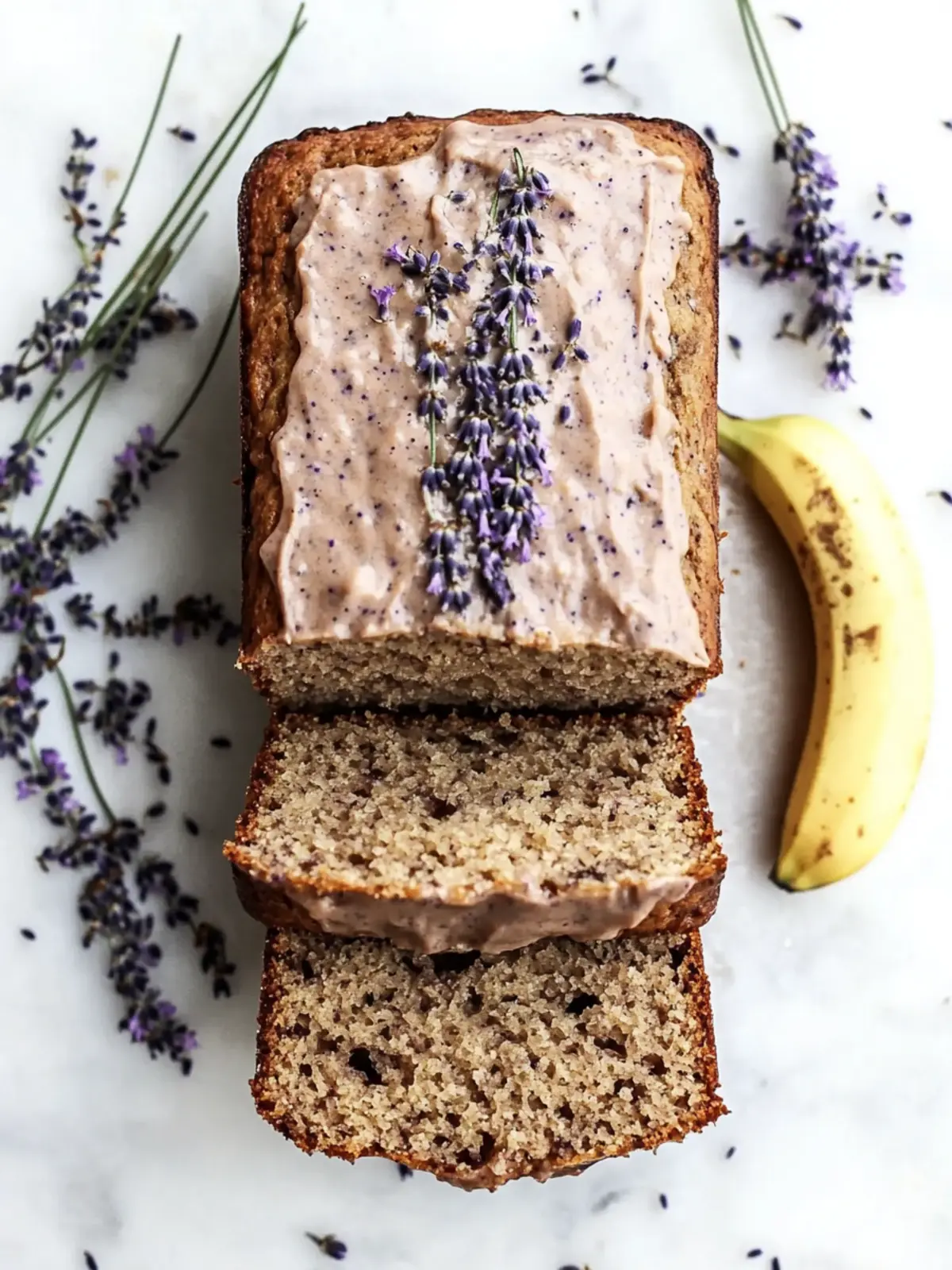 Lavender Banana Bread: A Floral Delight for Your Taste Buds 4 Lavender Banana Bread