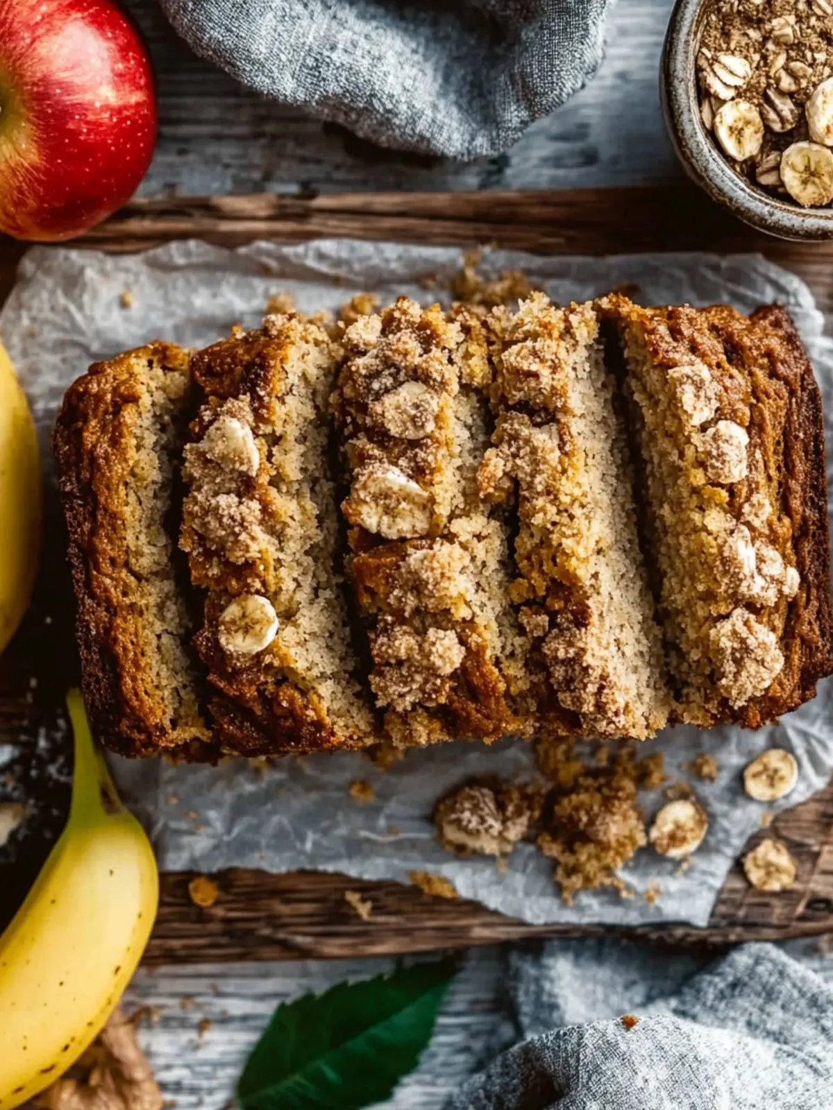 Irresistible Apple Banana Bread That You’ll Want Daily 3 Apple Banana Bread