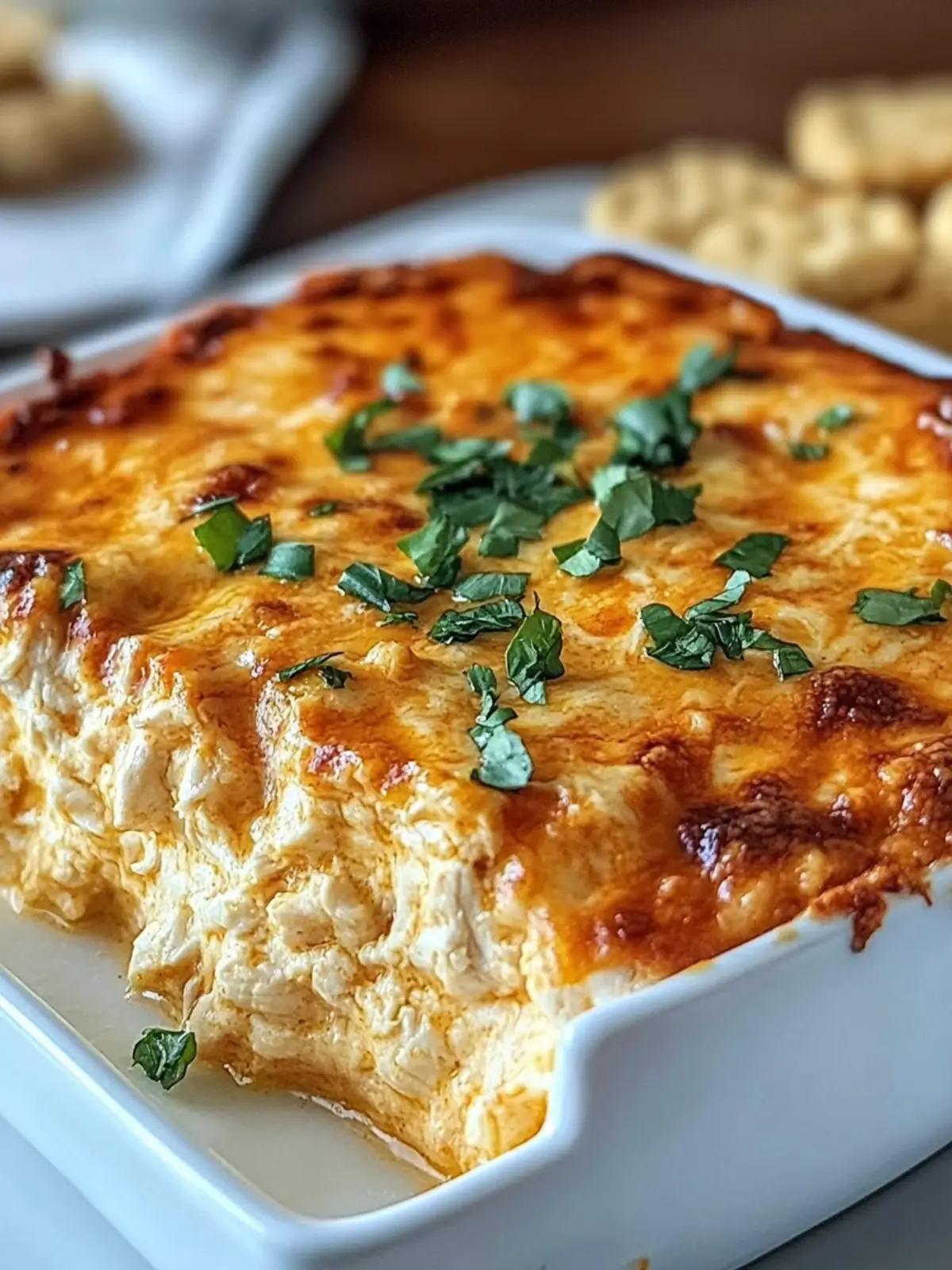 Hot Spicy Buffalo Chicken Dip