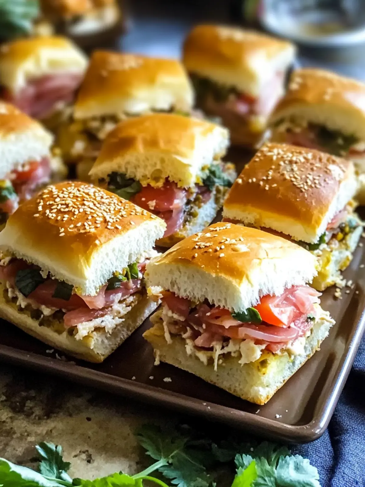 Muffuletta Sliders Flavor Bomb