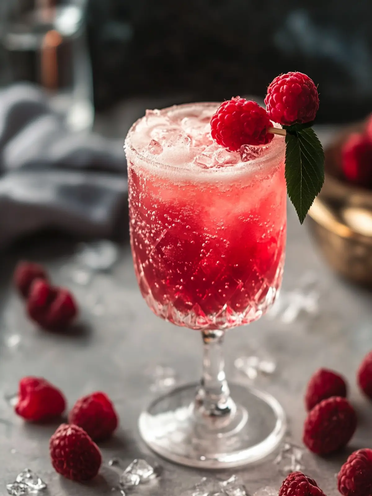 Delightful Raspberry Rose Mocktail for Guilt-Free Celebrations 3 Raspberry Rose Mocktail