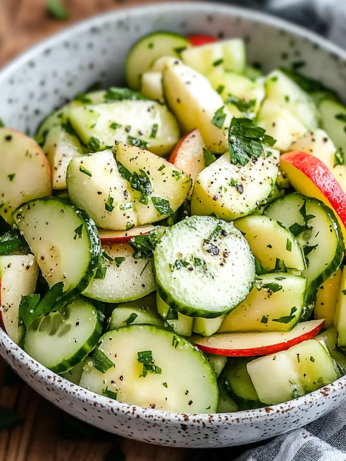Apple Cucumber Salad