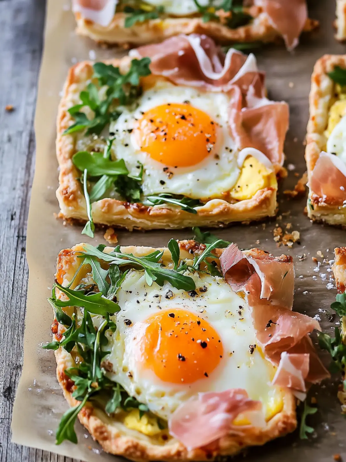 Baked Prosciutto and Egg Breakfast Tart for a Perfect Brunch 3 Baked Prosciutto and Egg Breakfast Tart