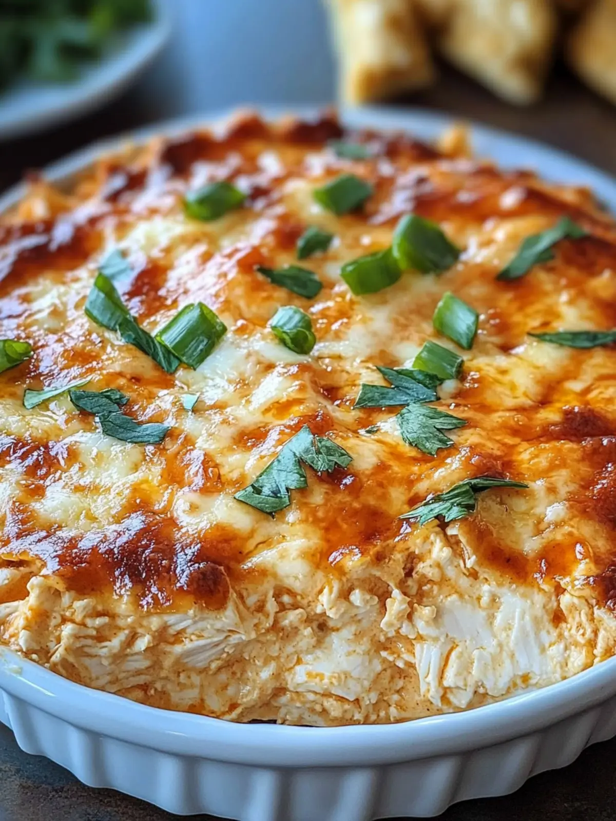 Hot Spicy Buffalo Chicken Dip