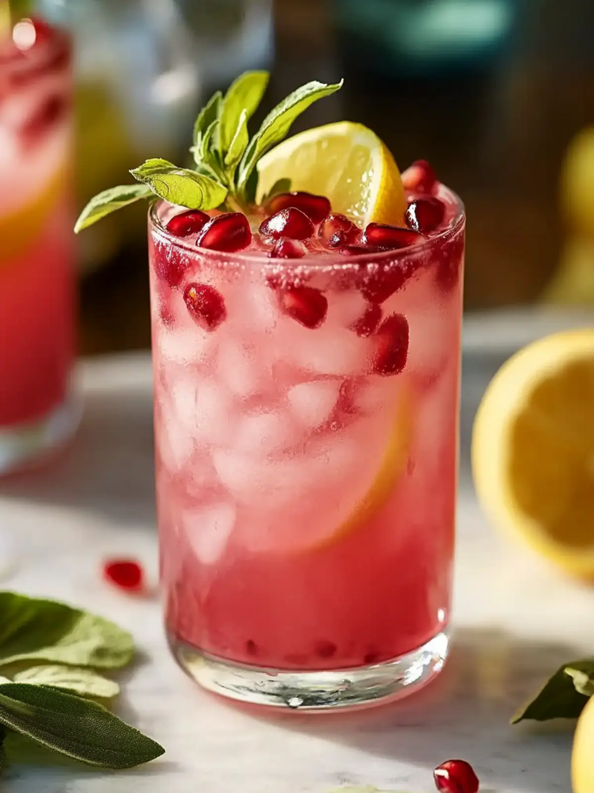 Refreshing Pomegranate Lemonade Perfect for Summer Gatherings 2 Pomegranate Lemonade