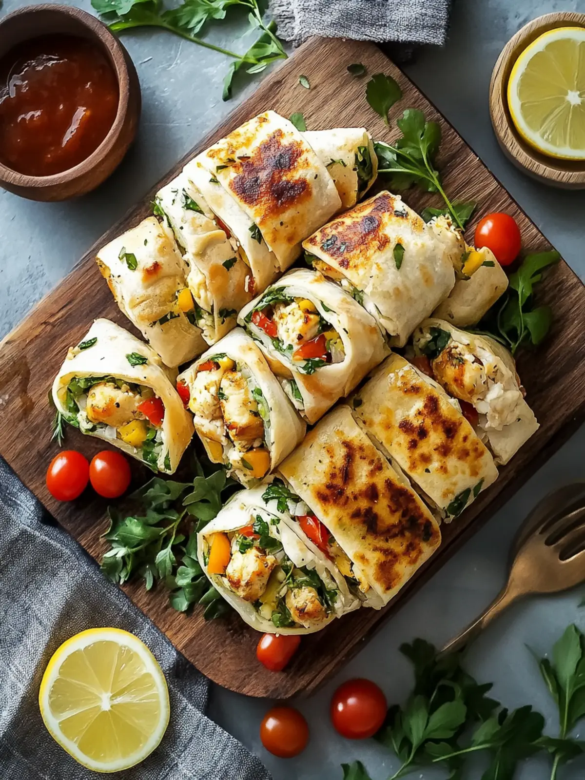 Savory Msmen Filled with Chicken for Effortless Home Cooking 2 Msmen Filled with Chicken