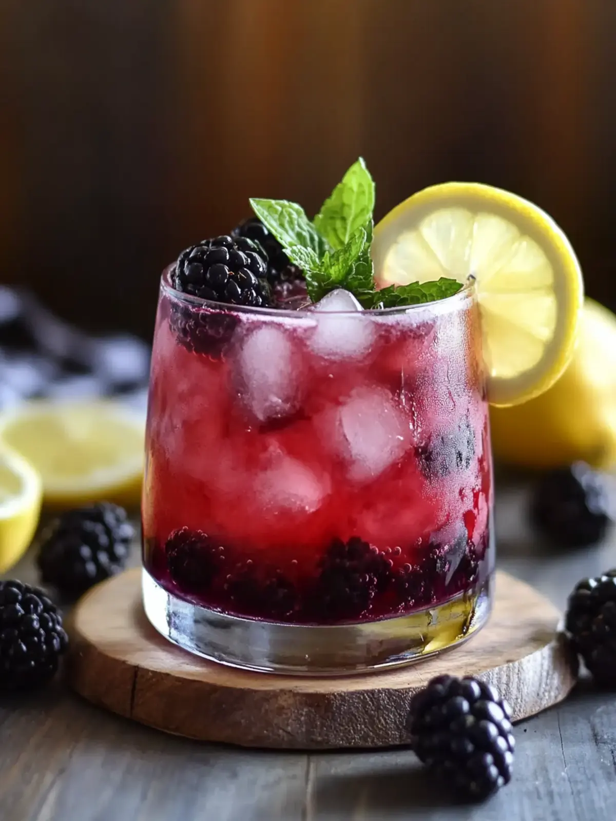 Refreshing Blackberry Lemon Mocktail for Instant Chill Vibes 5 Blackberry Lemon Mocktail