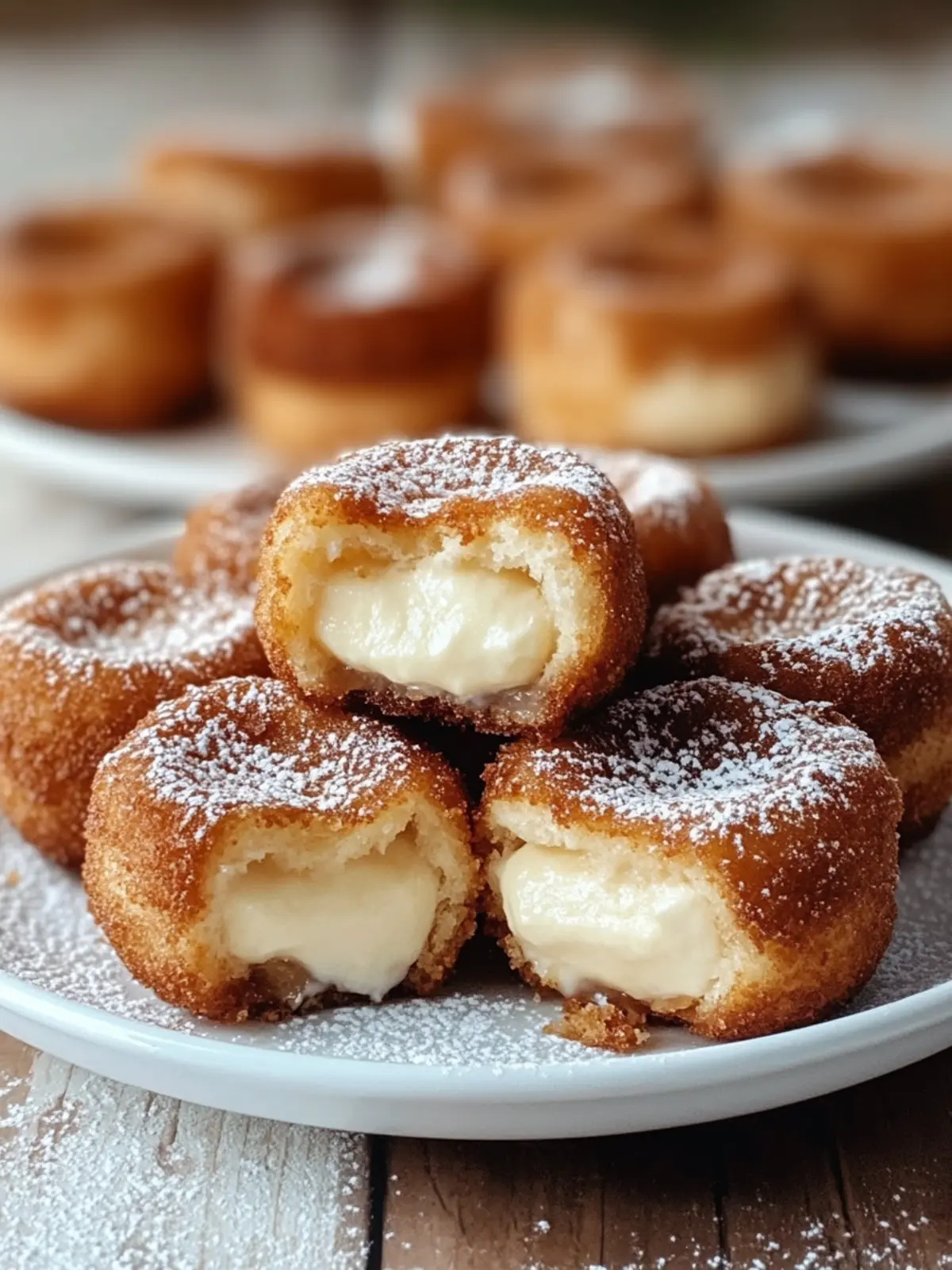 Churro Stuffed Cheesecake Bites: Your New Favorite Treat 2 Churro Stuffed Cheesecake Bites