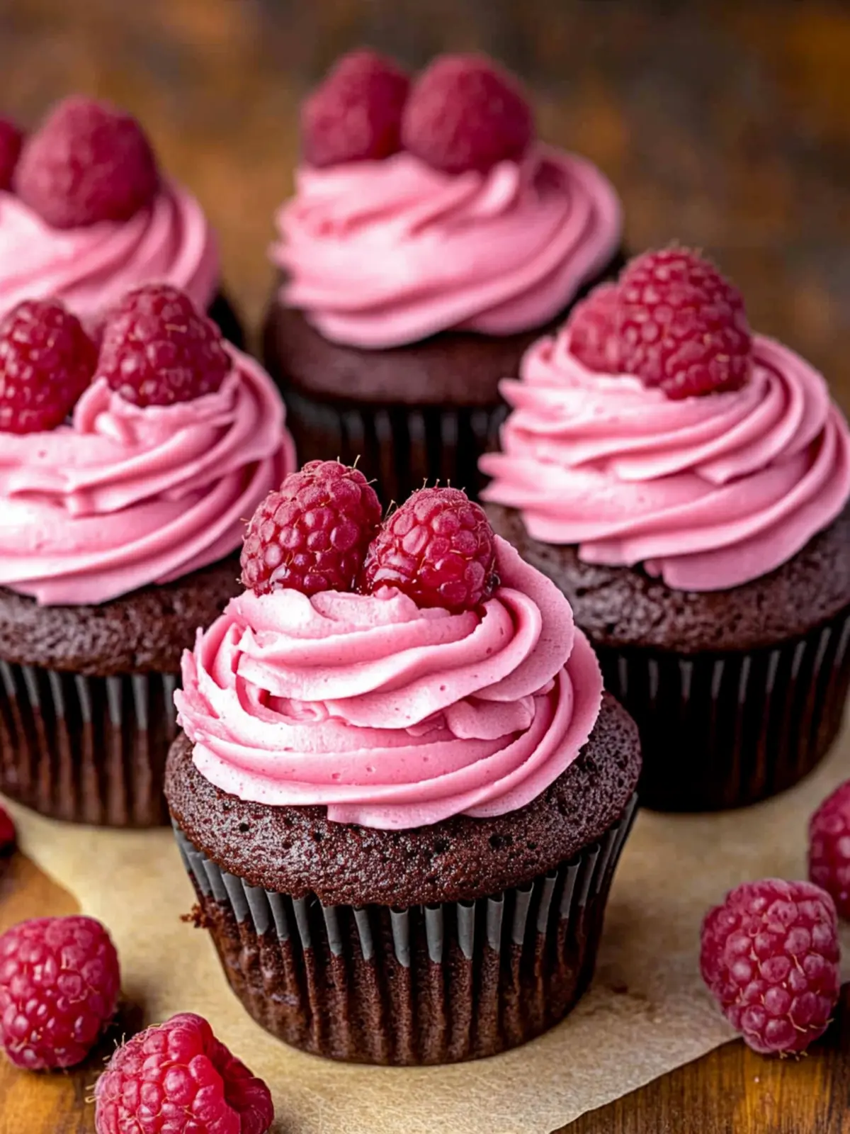 Irresistible Chocolate Raspberry Cupcakes for Any Celebration 2 Chocolate Raspberry Cupcakes