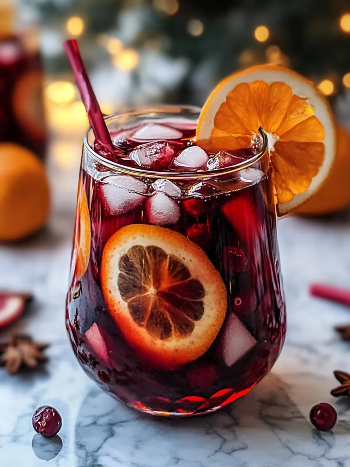 Irresistible Red Winter Sangria: A Festive Holiday Delight
