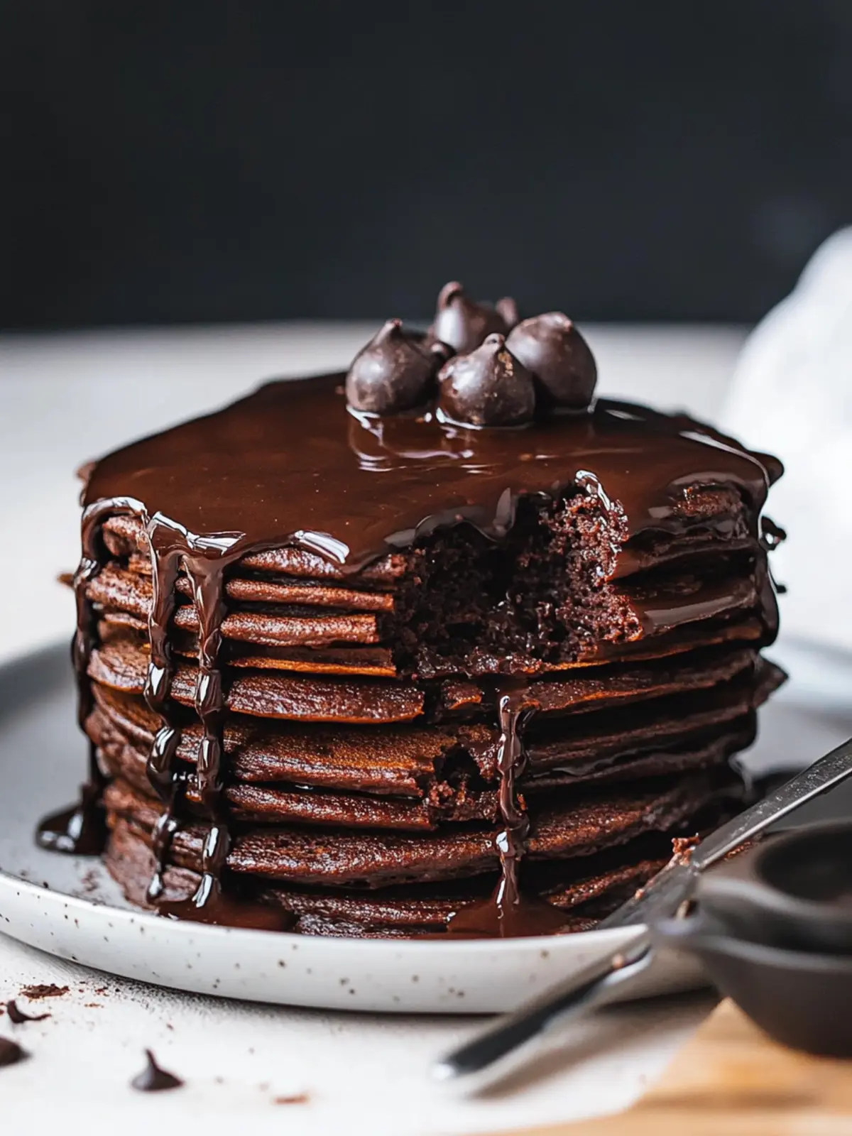 Deliciously Fluffy Chocolate Pancakes for Your Perfect Morning 4 Chocolate Pancakes