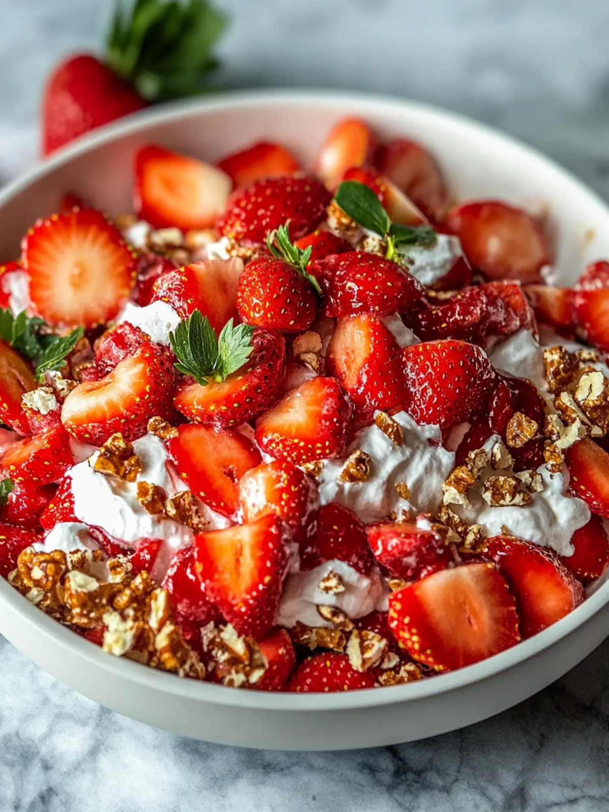 Irresistible Strawberry Crackle Salad for Summer Bliss 2 Strawberry Crackle Salad