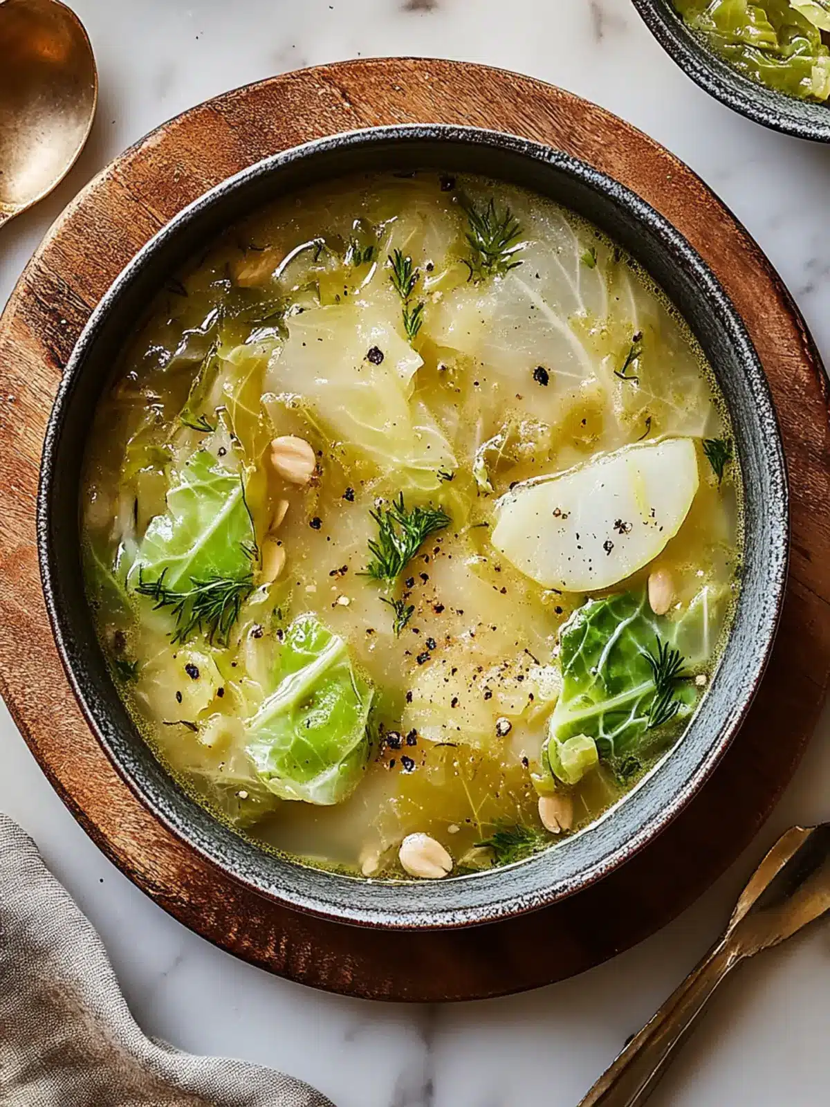 Savory Garlicky Cabbage Soup to Warm Your Soul 5 Garlicky Cabbage Soup