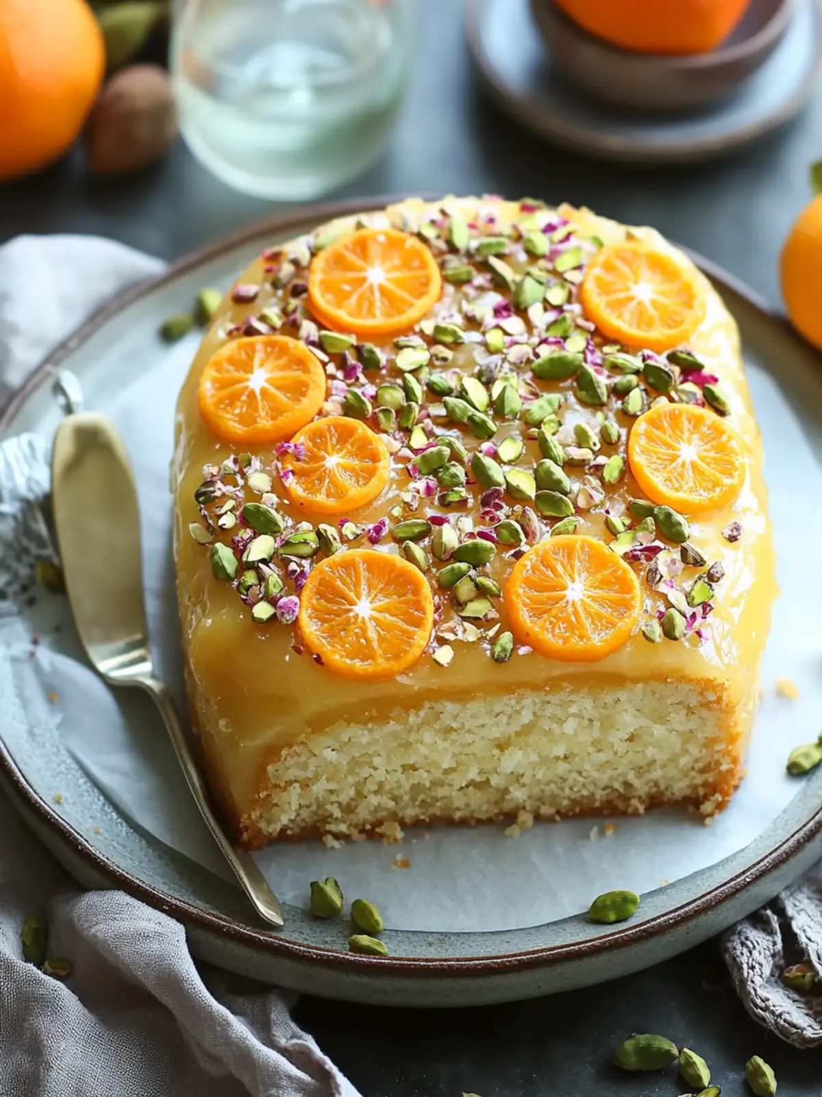 Cardamom Orange Pistachio Tea Cake – A Delightful Twist on Tradition 3 Cardamom Orange Pistachio Tea Cake