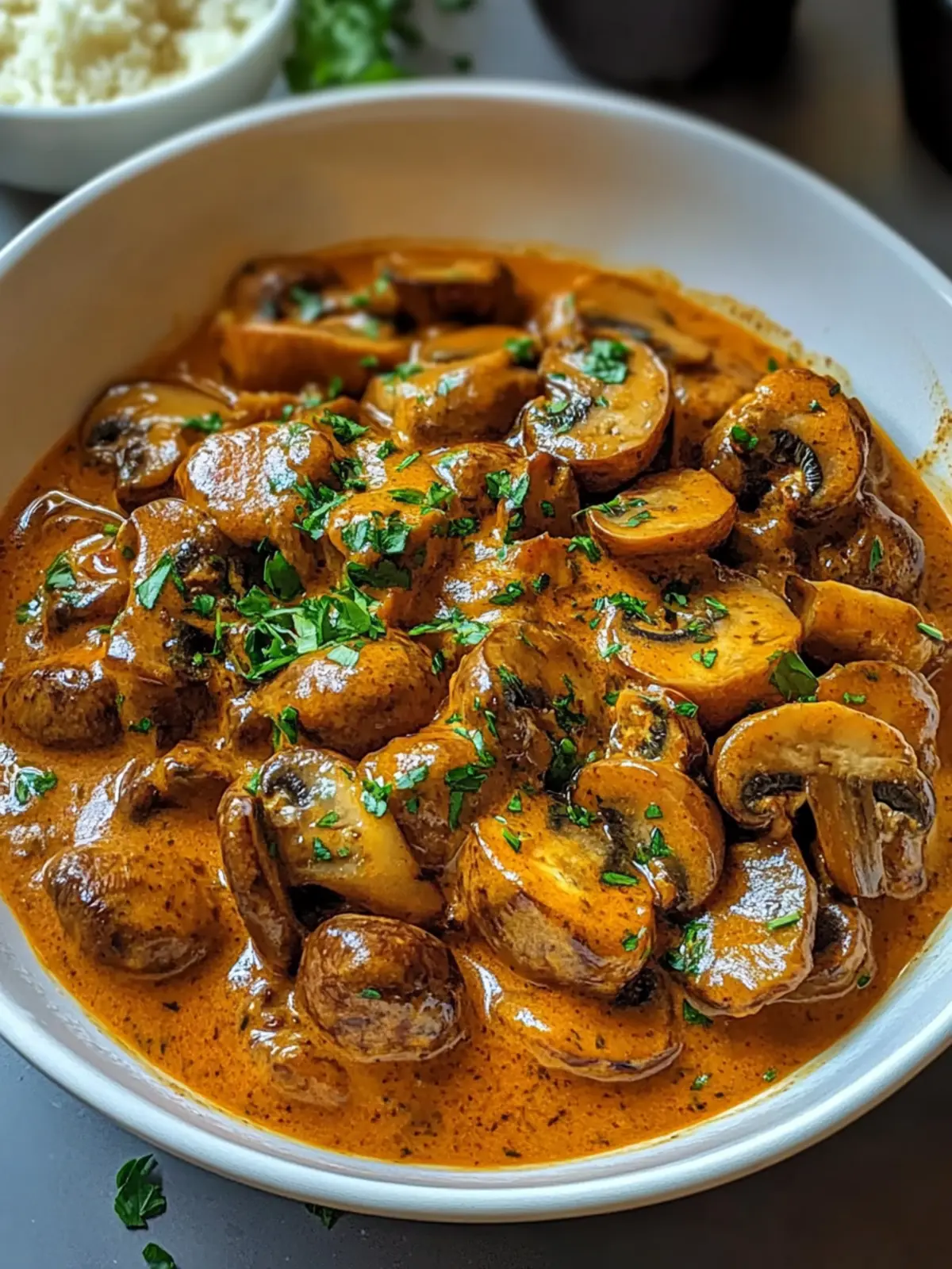 Creamy Hungarian Mushroom Paprikash: Comfort Food Paradise 4 Hungarian Mushroom Paprikash