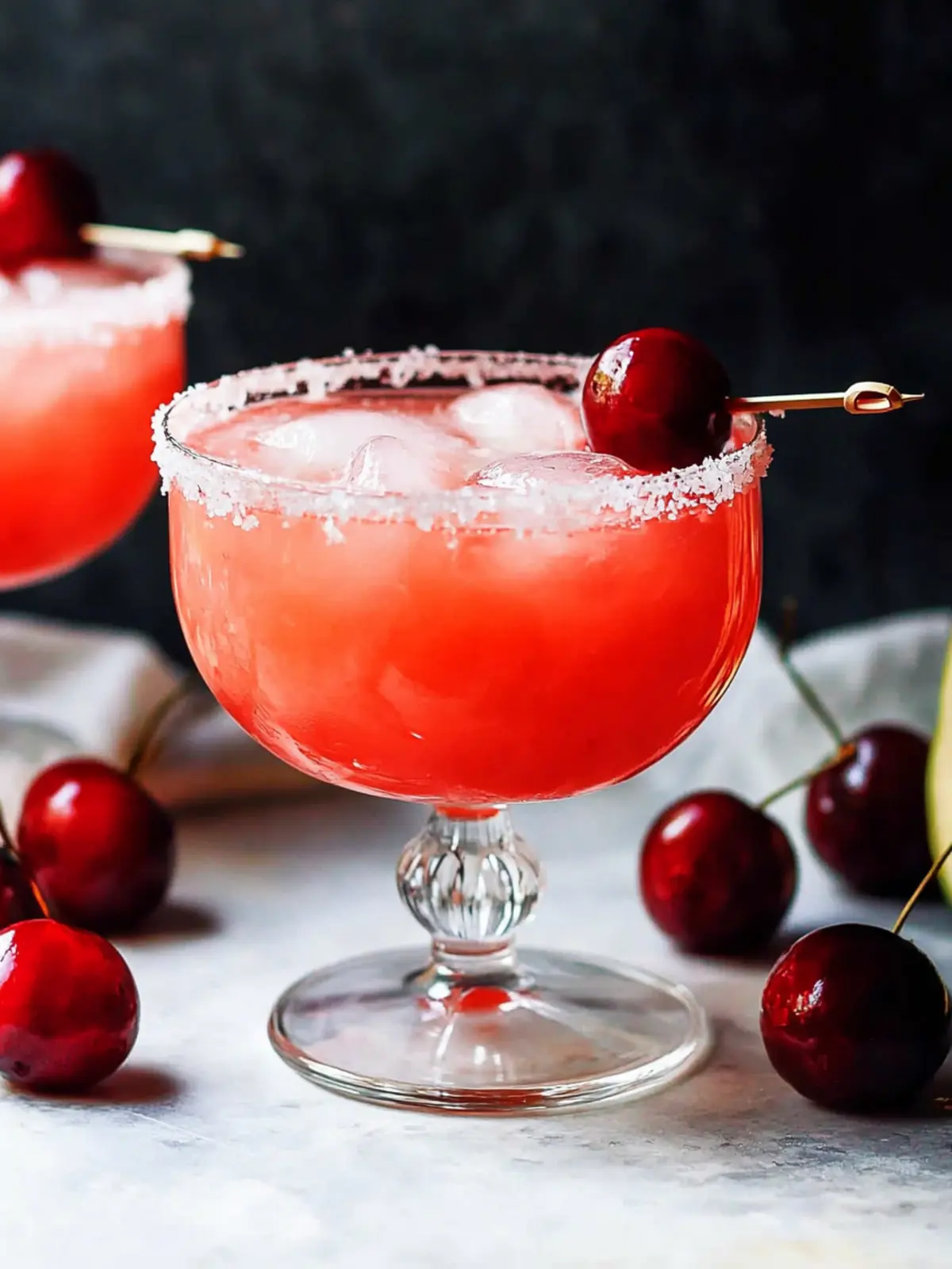 Sweet Cherry Italian Margarita