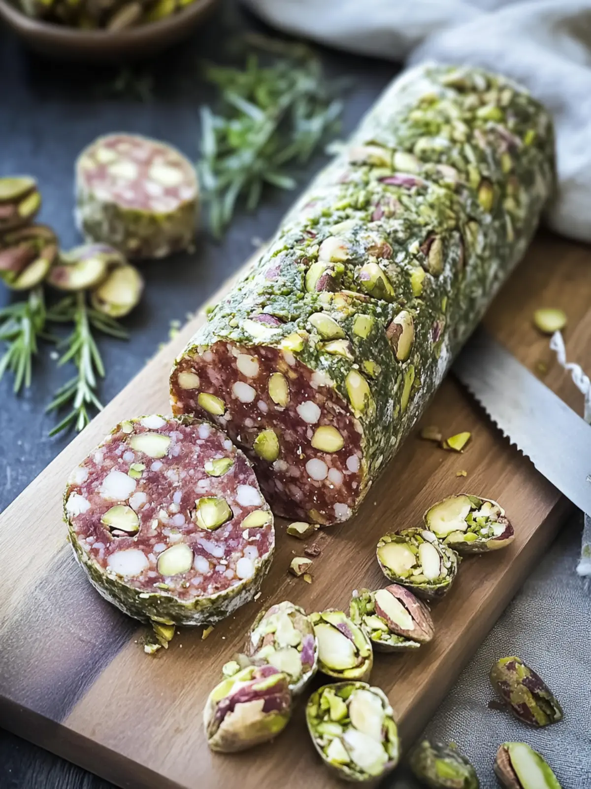No-Bake Pistachio Salami: Your Easy Indulgent Dessert Delight 2 No-Bake Pistachio Salami